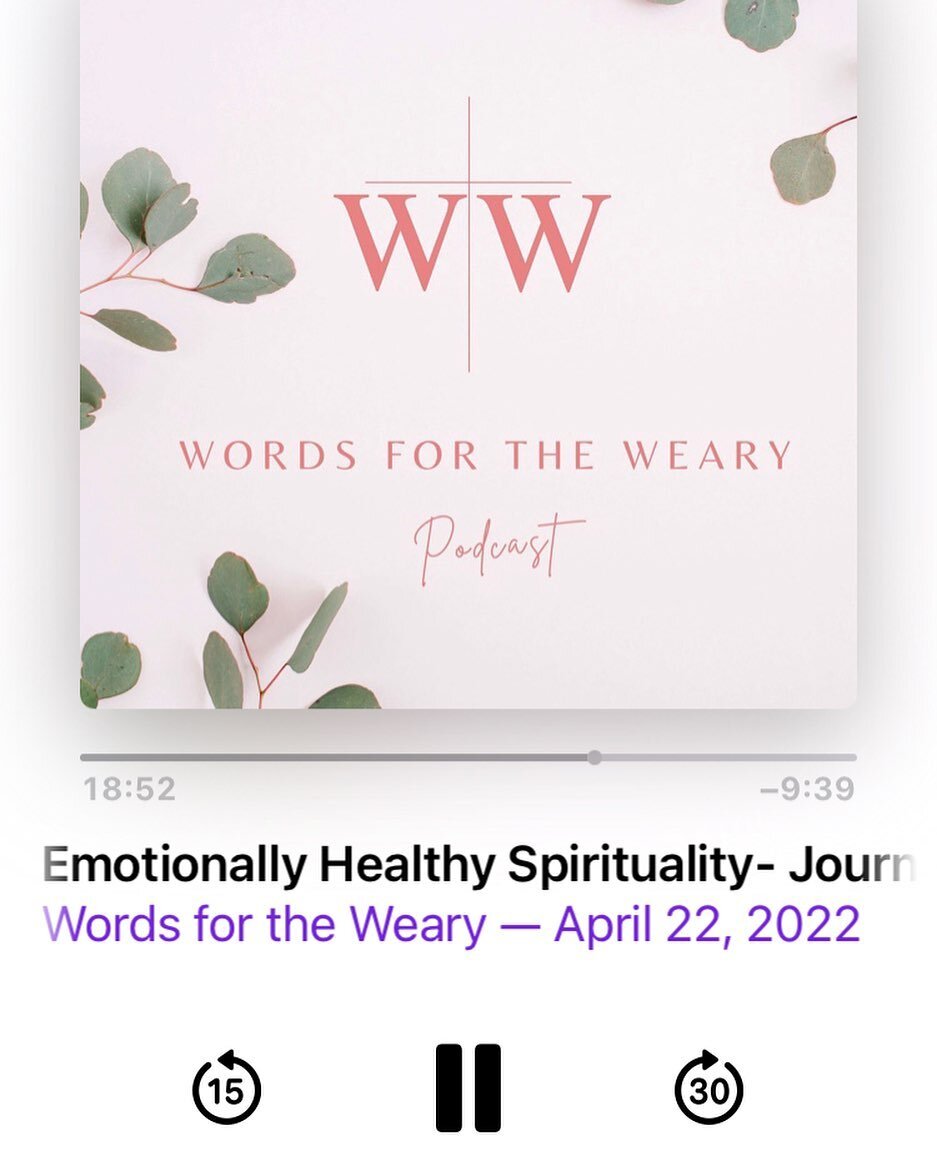The latest episode covering Emotionally Healthy Spirituality by Peter Scazzero is now available! Go give it a listen at the link below or find us on Spotify 

https://podcasts.apple.com/us/podcast/words-for-the-weary/id1581186994?i=1000558363471