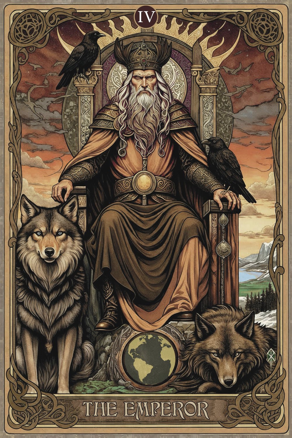 The Emperor — The Sovereign of Wisdom and Sacrifice — OLENSDOTTIR