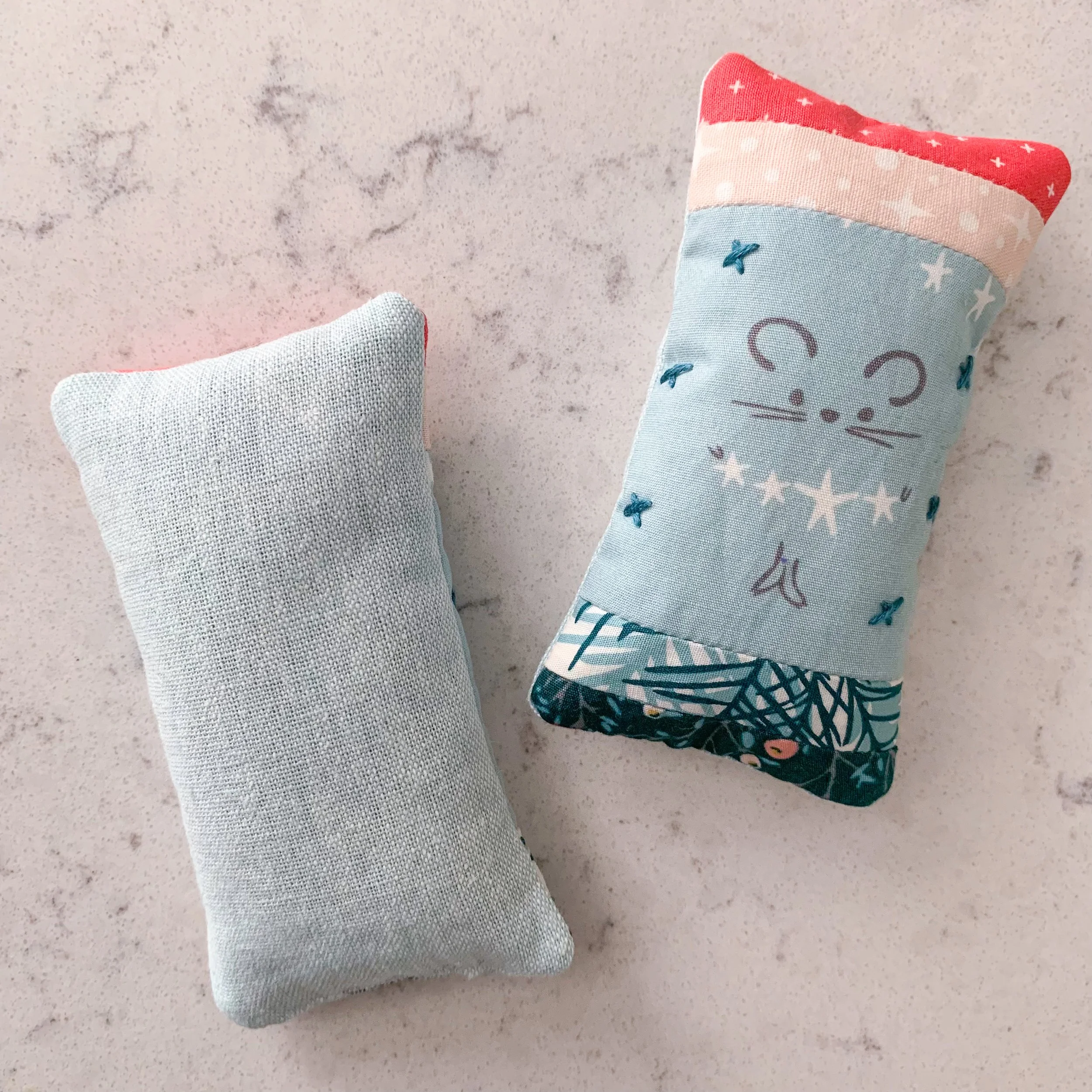 Little Town Mini Pinnies Front and Back