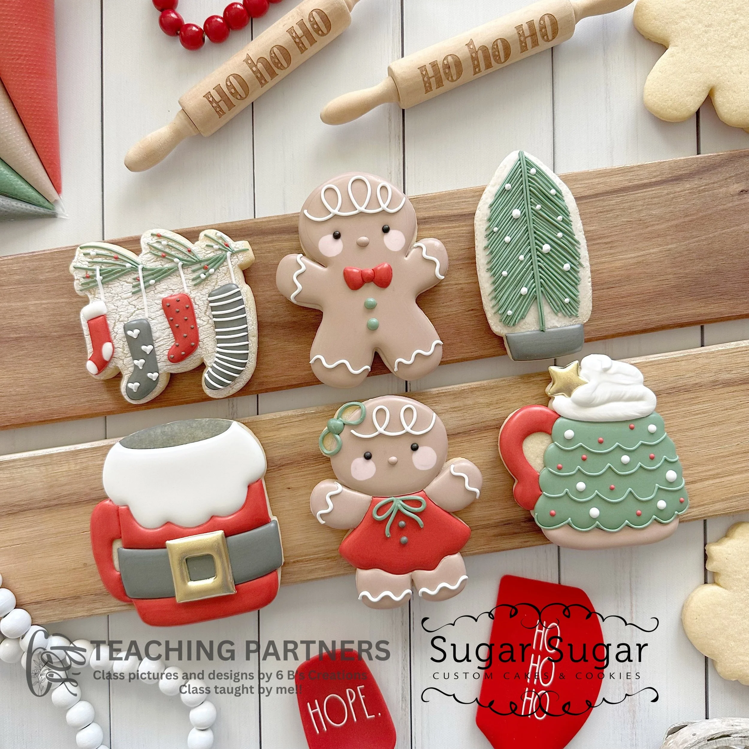 Classic Gingerbread Sugar Cookie Class