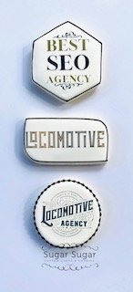 logo cookies, corporate cookies