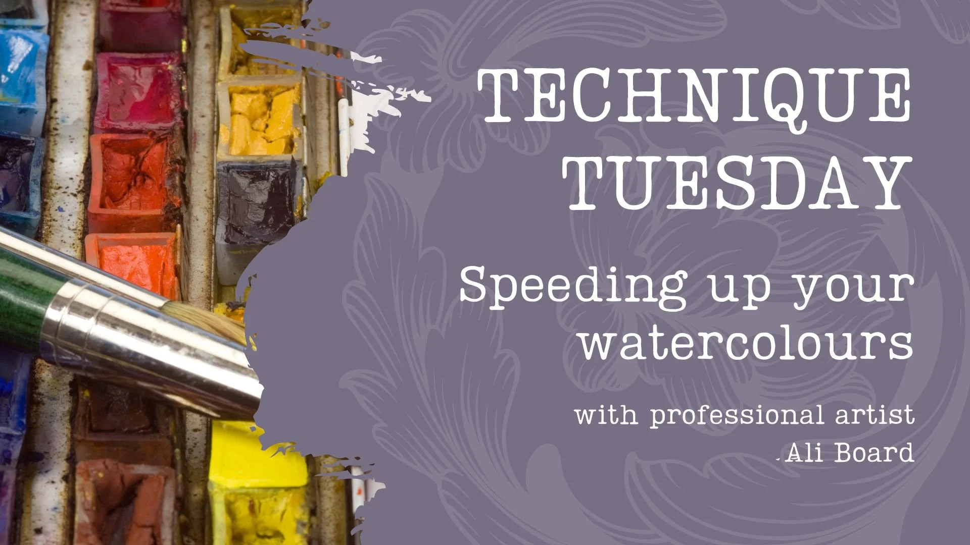 Join me at 10:00 today where I will share how to speed up your watercolour painting in my last Technique Tuesday broadcast of the year.
It will be live on YouTube, follow this link: https://youtube.com/live/VLKMm1eDBd4?feature=share or  following me 