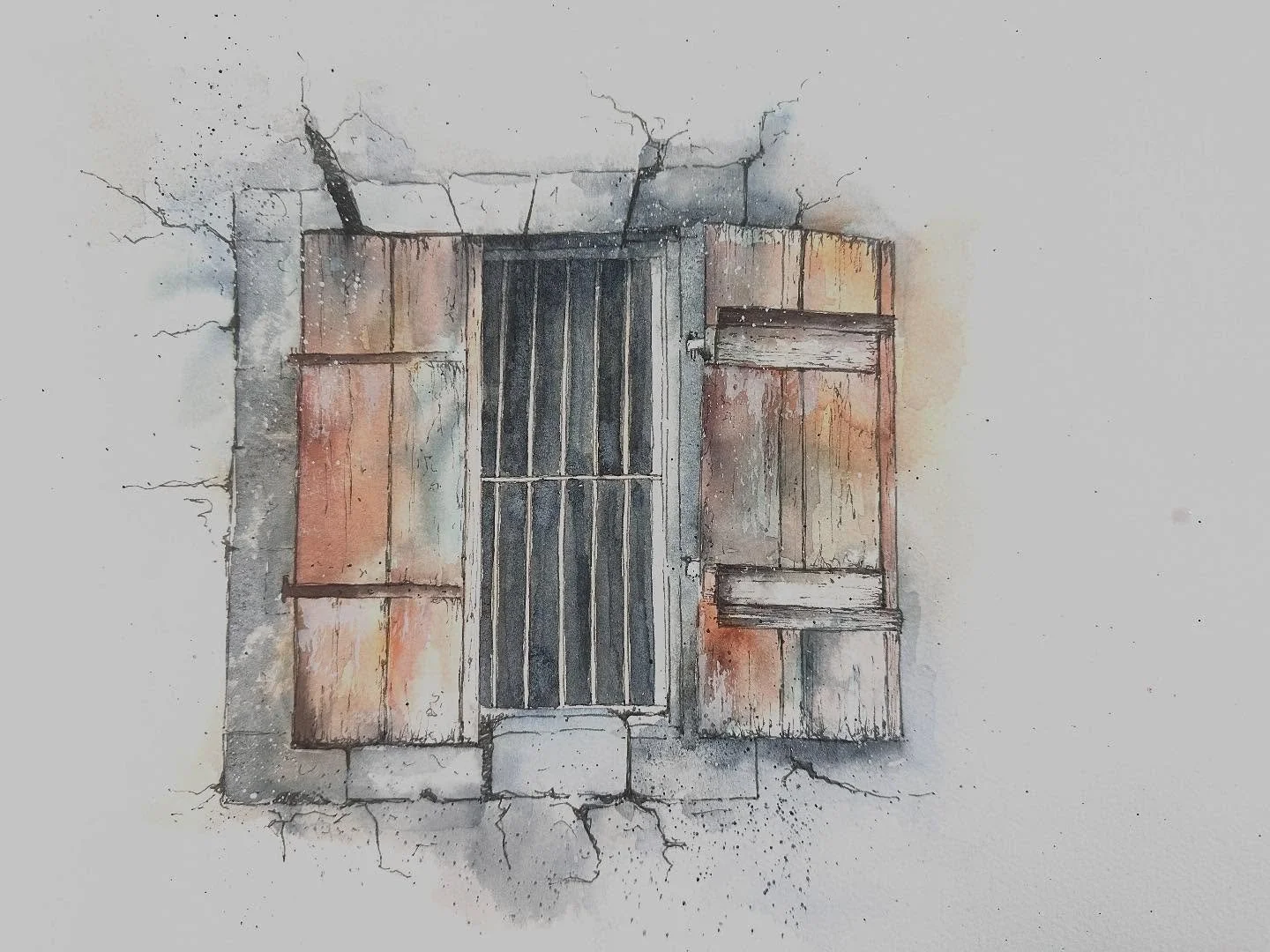 Just spent a very happy couple of hours teaching ink and watercolour techniques for this Technique Tuesday Tutorial.
Would you like to join in? You still can via catch up by signing up through my website or the link in my bio, look for &lsquo;Techniq