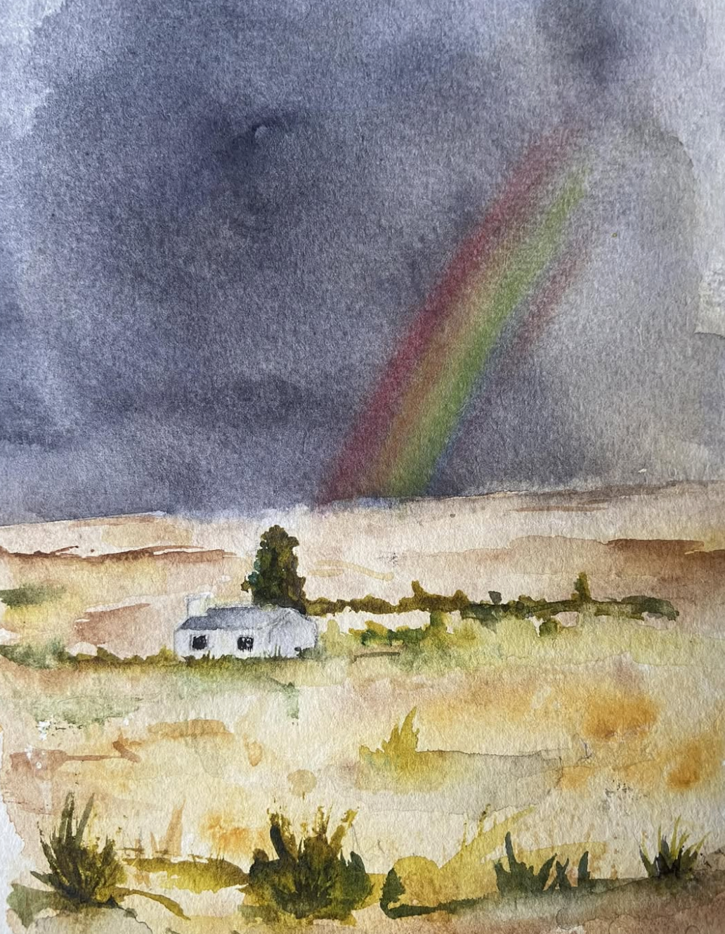 rainbow Landscape, Sheena Dewe