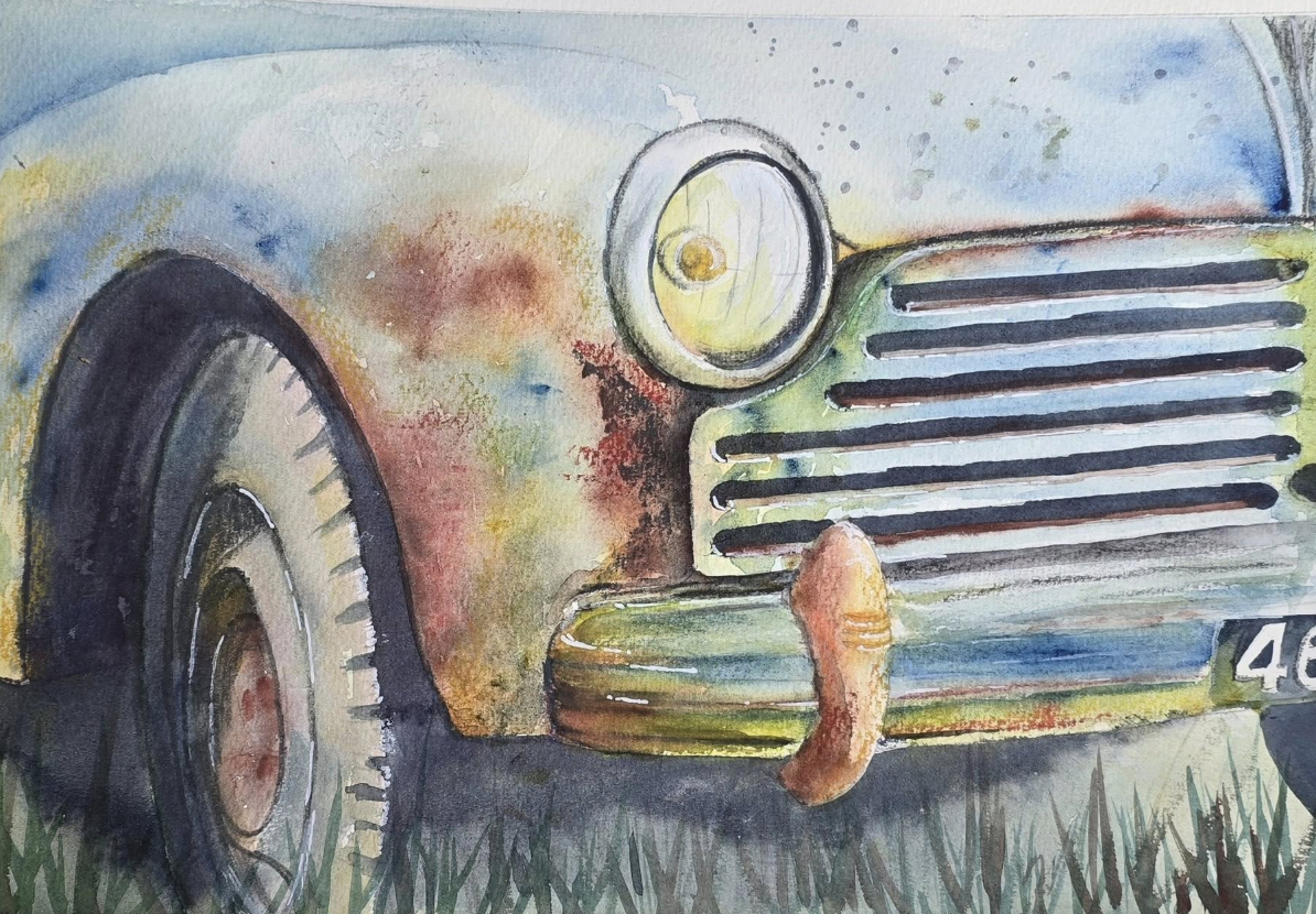 Rusty Car, Christine Halliday