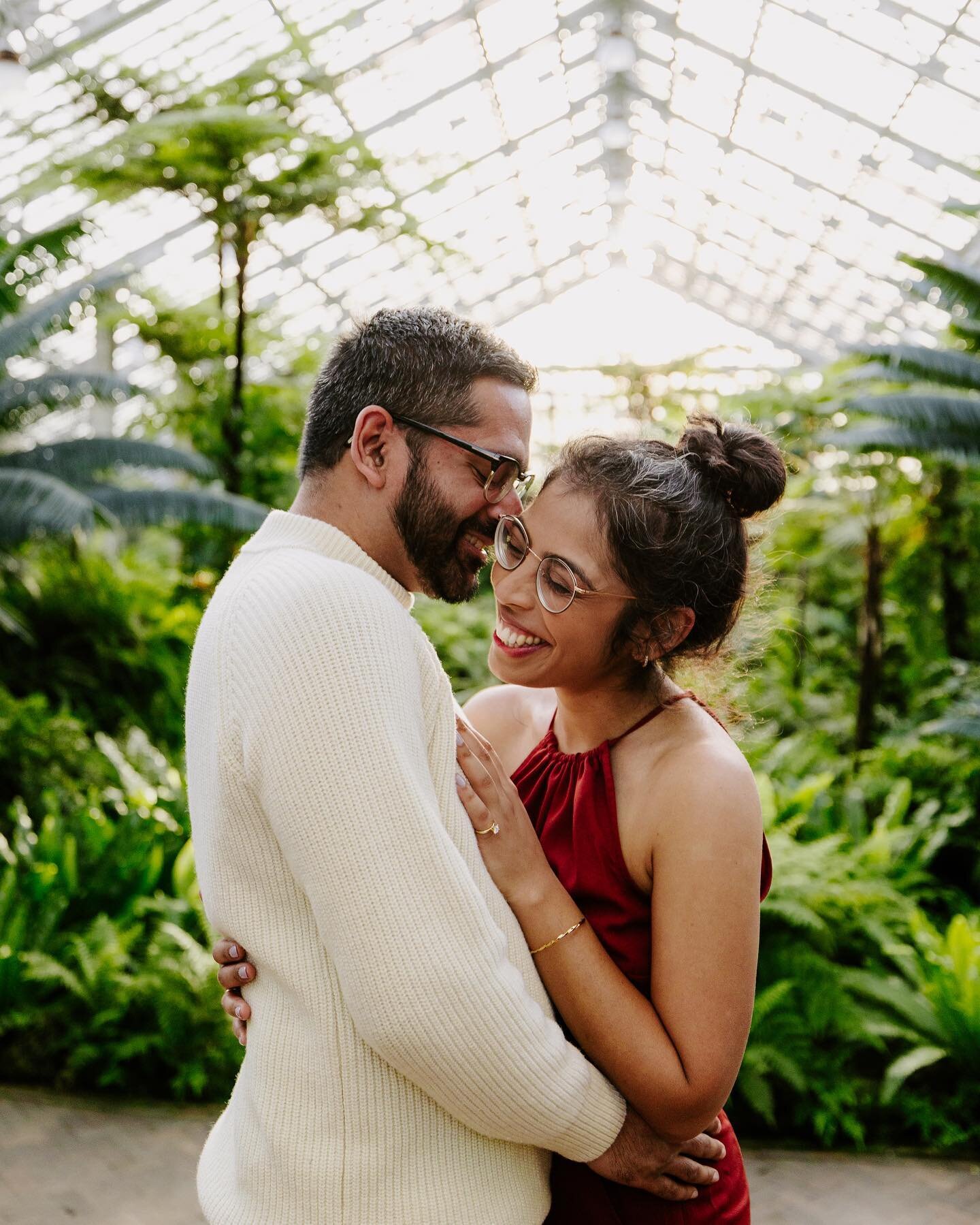 Somya said yes to Katan on the most beautiful Chicago Sunday of 2023 yet. 

These visiting lovebirds came back to the city they took their first trip as a couple, and Katan knew he wanted to propose at this beautiful spot that Somya loved their first