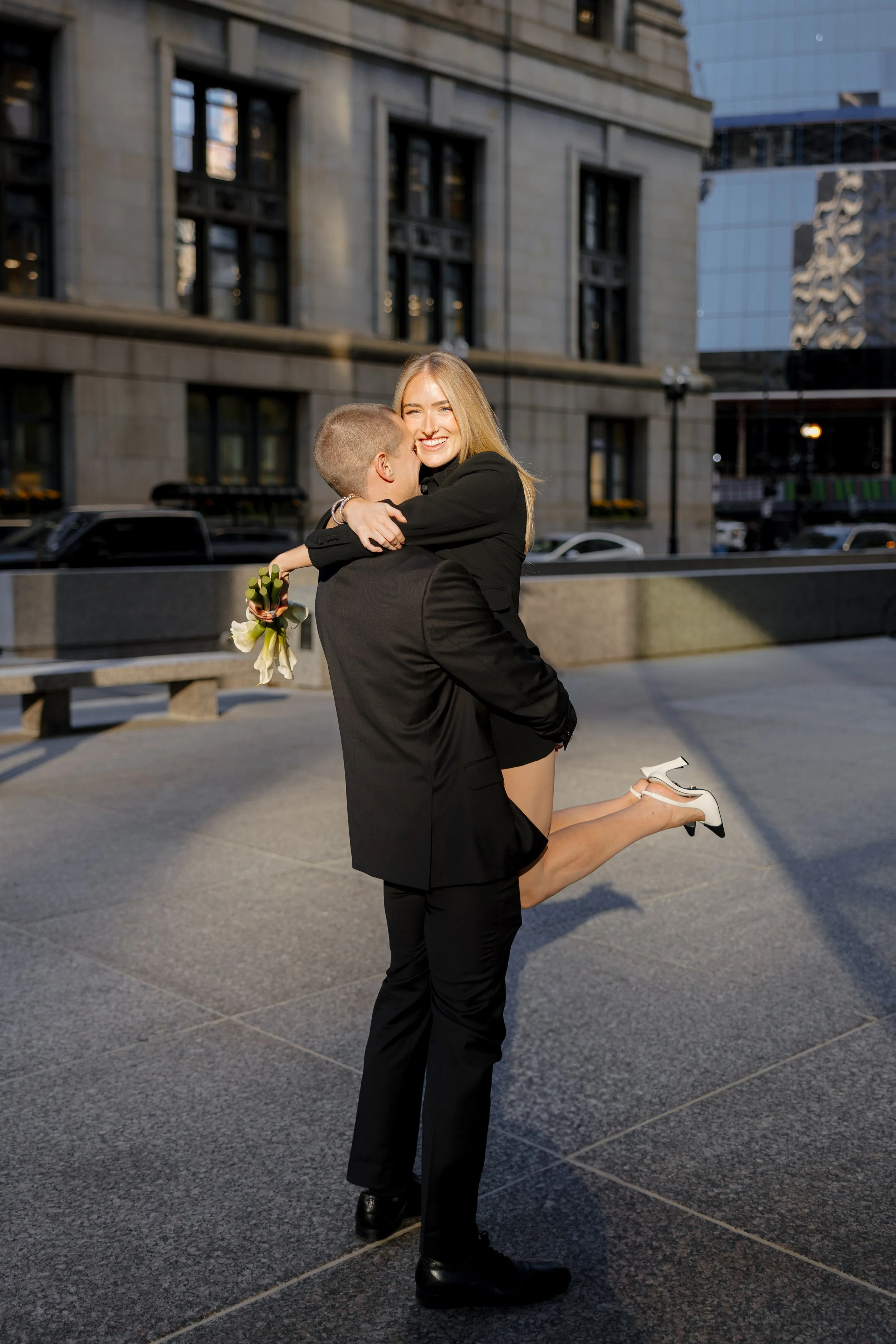 Editorial Anti-Bride Chicago City Hall Elopement