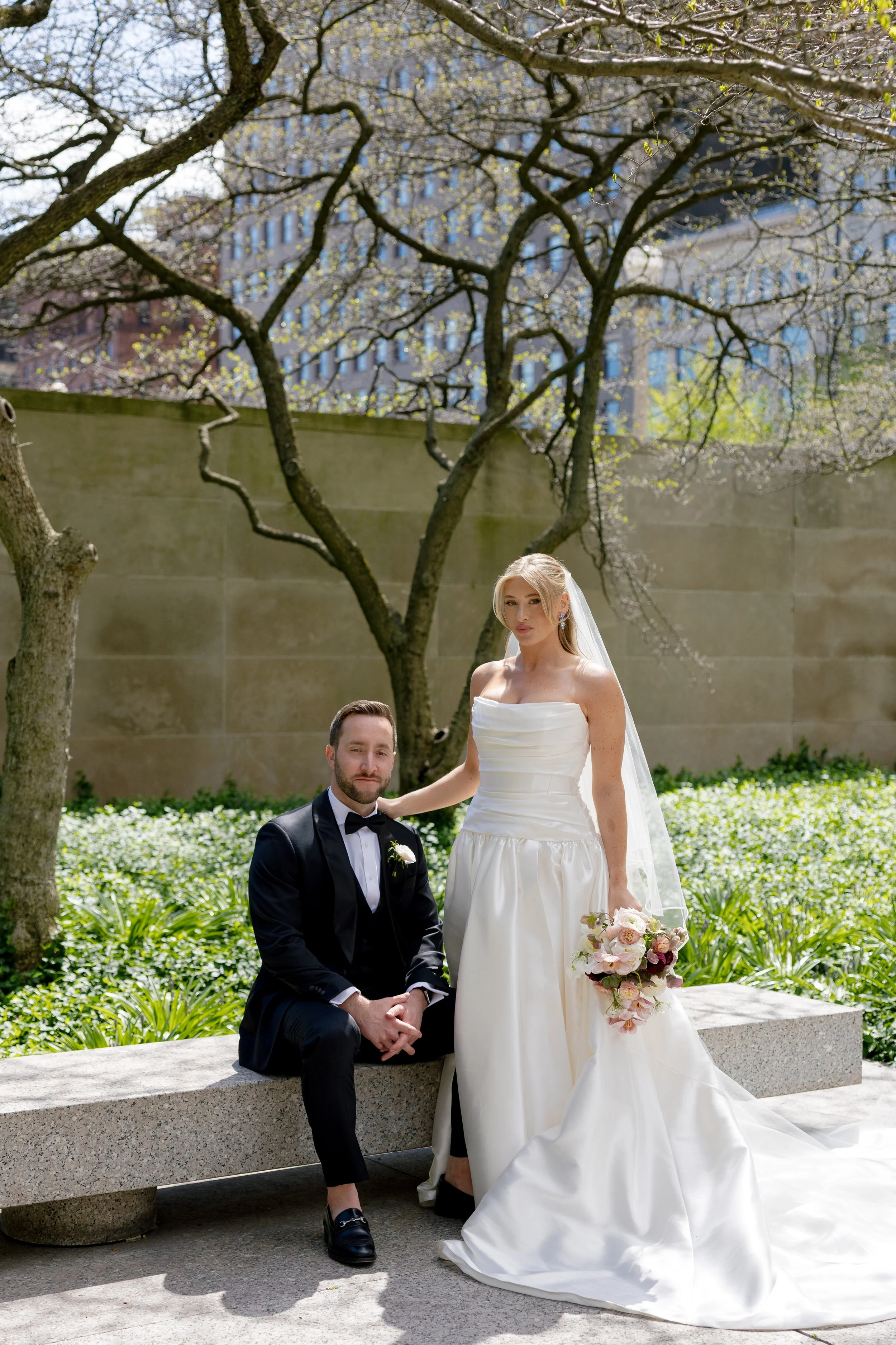 Timeless, Editorial Spring Wedding at Chicago Illuminating Company