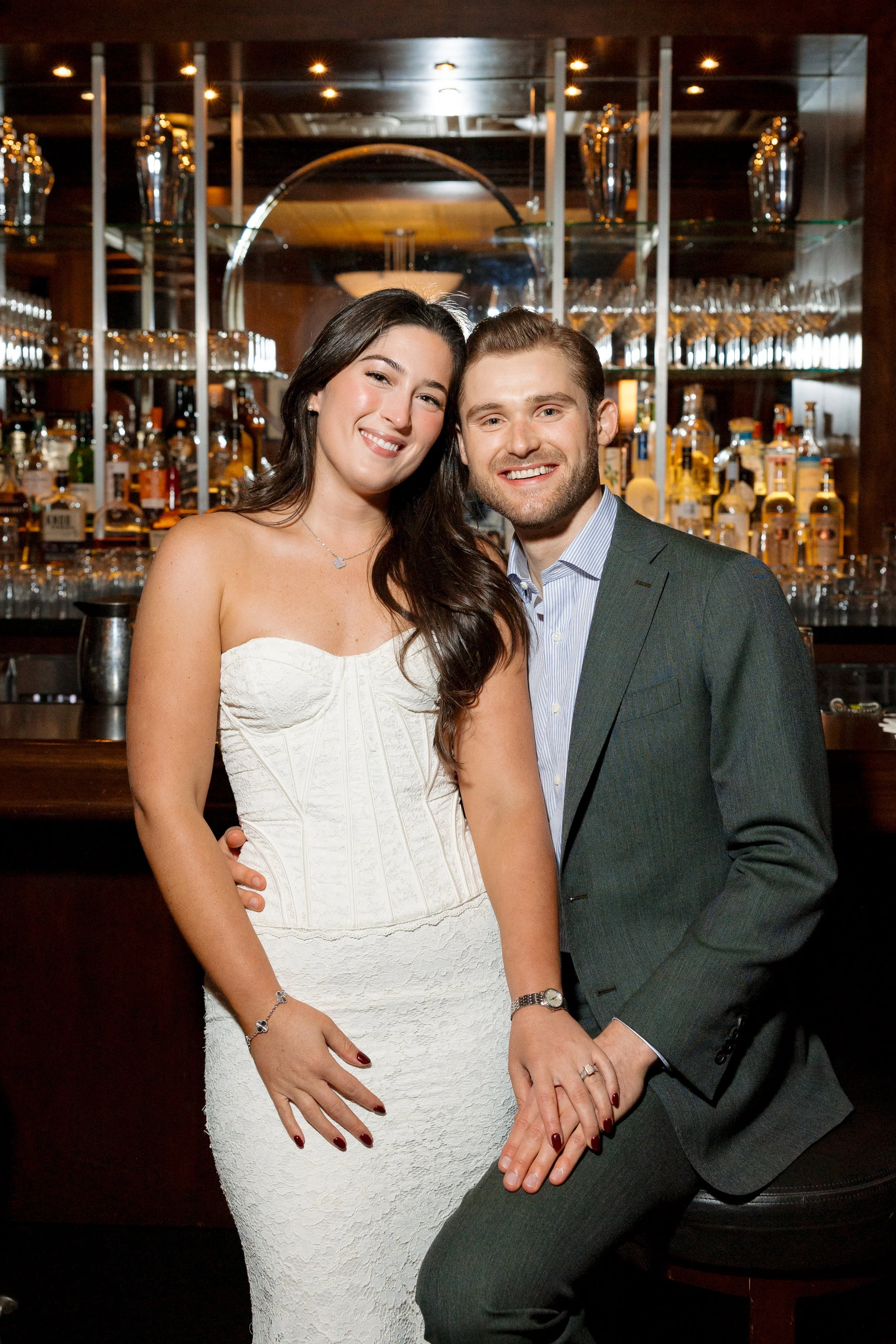 Engagement Party at Gibsons Bar &amp; Steakhouse in Chicago's Gold Coast