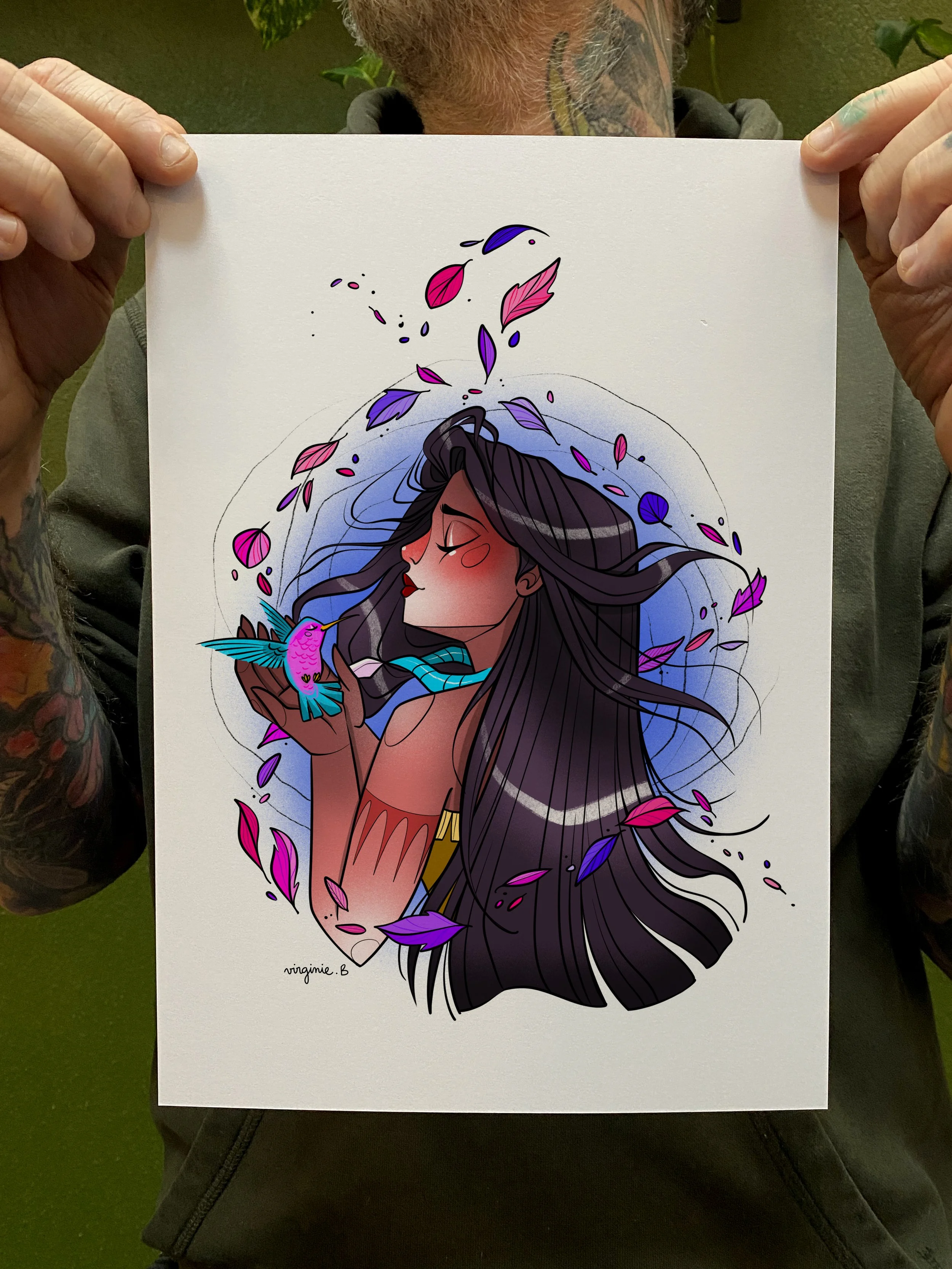 Print A4 POCAHONTAS