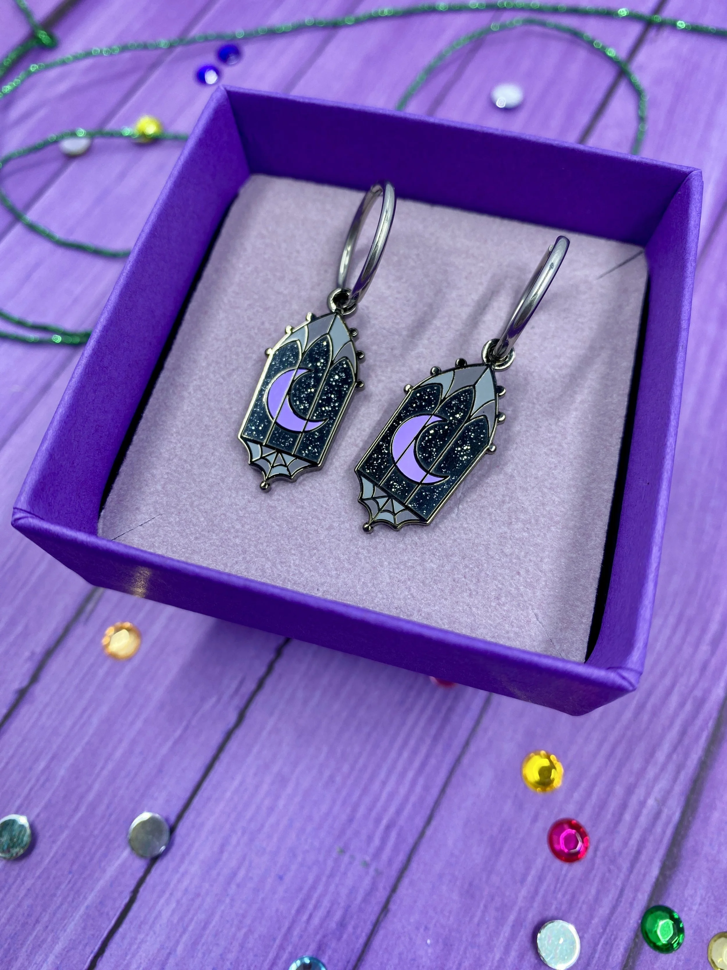 Earrings 🌙 GOTHIC WINDOW 🌙