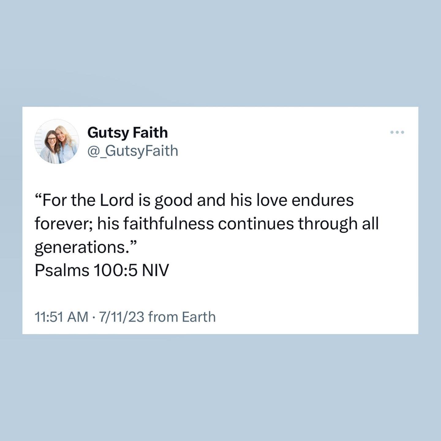 Double tap if you agree 🙏🏼

Praying for you today Gutsy Faith family! God loves you and so do we!!🤗🤍✨

#Prayer #Generational #God #GodLovesYou #Gutsy #GutsyFaith #Scripture #ScriptureOfTheDay #Love #Bible #BibleVerse #Bibleverseoftheday #Hope #Go