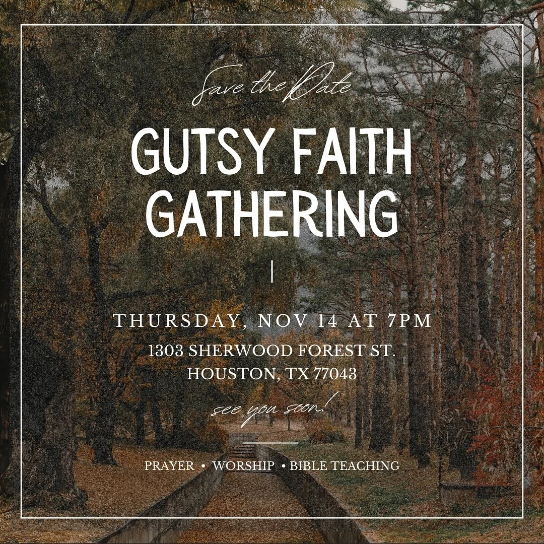 🚨UPDATE: Address is 1303 Sherwood Forest St. Houston, TX 77043 🤗

MARK YOUR CALENDARS, FRIENDS! 

Our final Gathering of the year is happening on Thursday, NOVEMBER 14TH!

Spread the news 📢 and tag a friend who you want to invite below! 👇We can&r