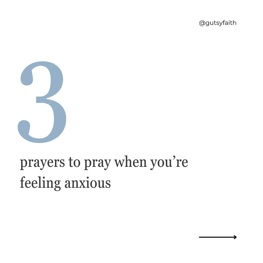 3 prayers to help you this Monday🙏

#mondaymotivation #gutsyfaith #anxiety #peace #pray #prayers #prayersup