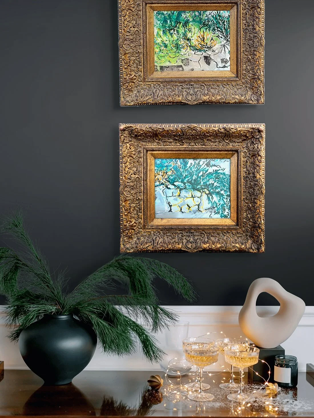 .
.
It&rsquo;s party time! ✨ Save the dates....

Mini Masterpieces Group Exhibition : Dec. 5 : 4&ndash;8PM : New Castle, CO

and

SAW-liday Open House : Dec. 13 : 1&ndash;5PM : Carbondale, CO

Pictured here: 
Moulin I &amp; II, 2024
16 x 18 x 3&rdquo