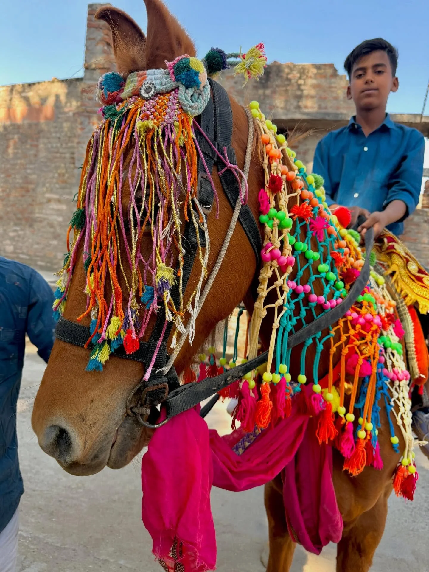 .
.
The kind people we met today in the village of Chanod.