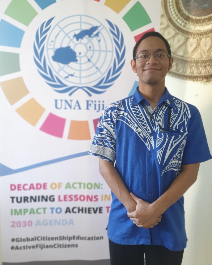 Newly Recruited Probationary Member of United Nations Association of Fiji (UNA Fiji) Mr. Craig Ricardo believes in self- determination.

The 19-year-old believes that everything starts and ends within a person. Only a person can decide his/her limits
