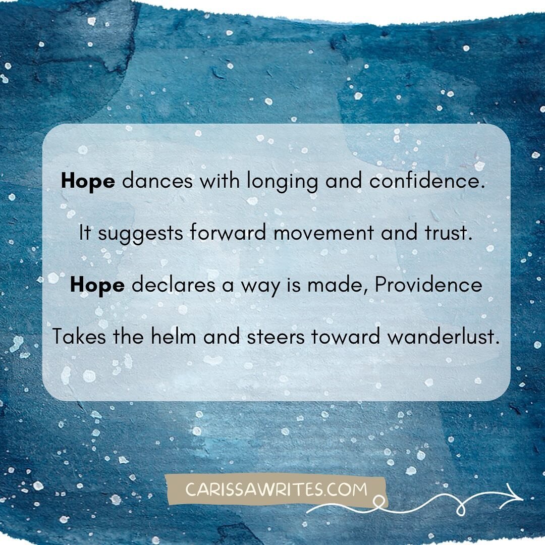 Hope is victorious only if it&rsquo;s rooted in the Hope of the World. When it relies on us to conjure or control, hopelessness invades and takes residence. If you&rsquo;re looking at a circumstance and feeling there is no hope and asking how you&rsq