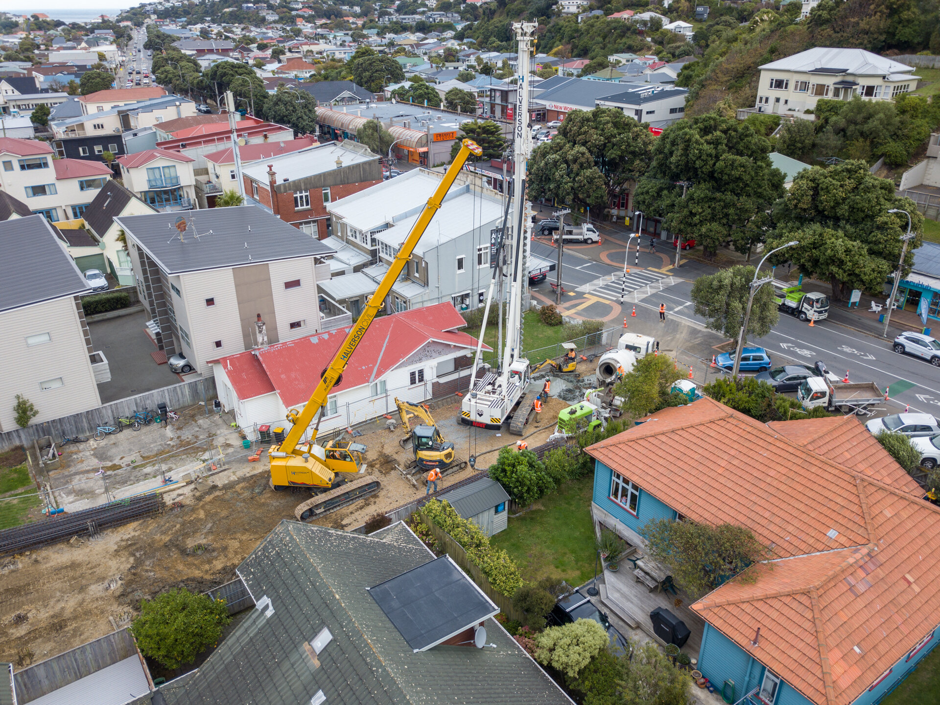 foundation piling, CFA piling