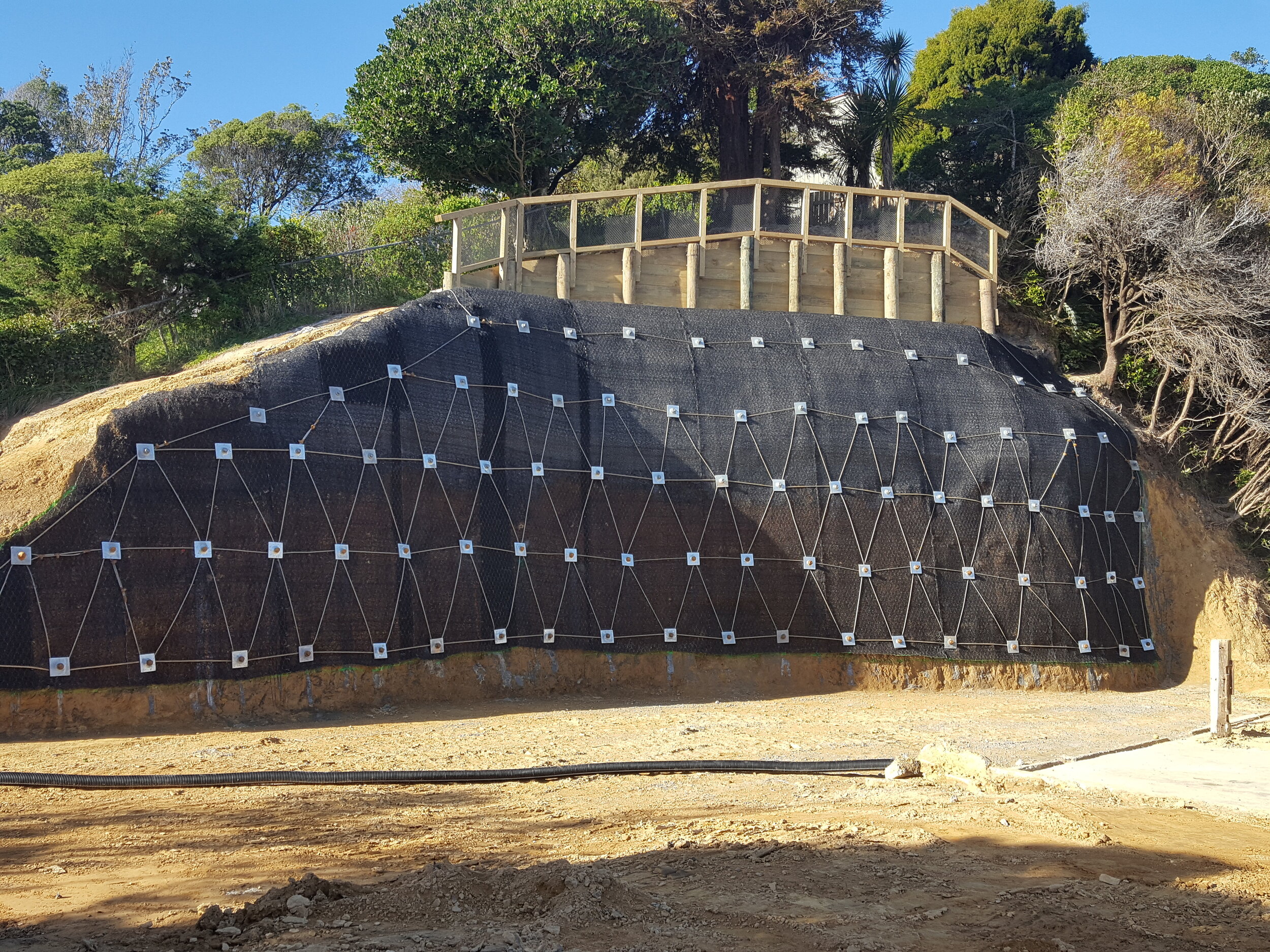 soil nail rockfall protection