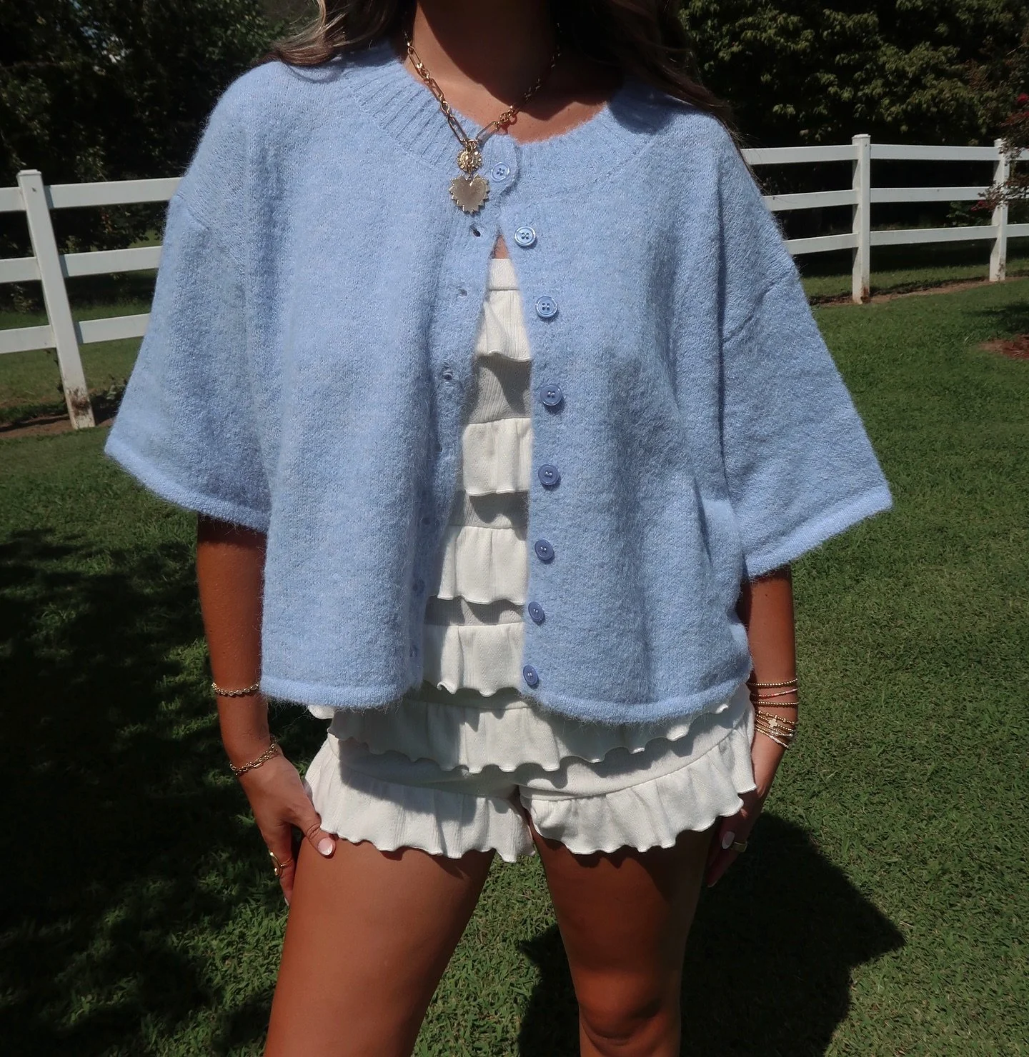 our &ldquo;bonham sweater top&rdquo; live now!! ✨🫐🤍