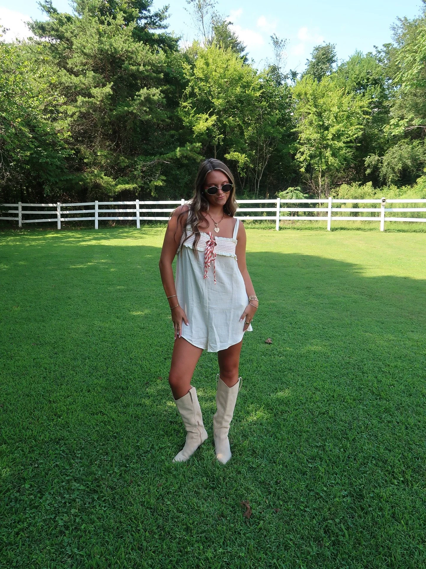 Our &ldquo;Hildy romper&rdquo; is the PERFECT game day fit for all of our UT girlies! 

Live now and a percentage off for this weekend only! 🤭🧡✨🏈