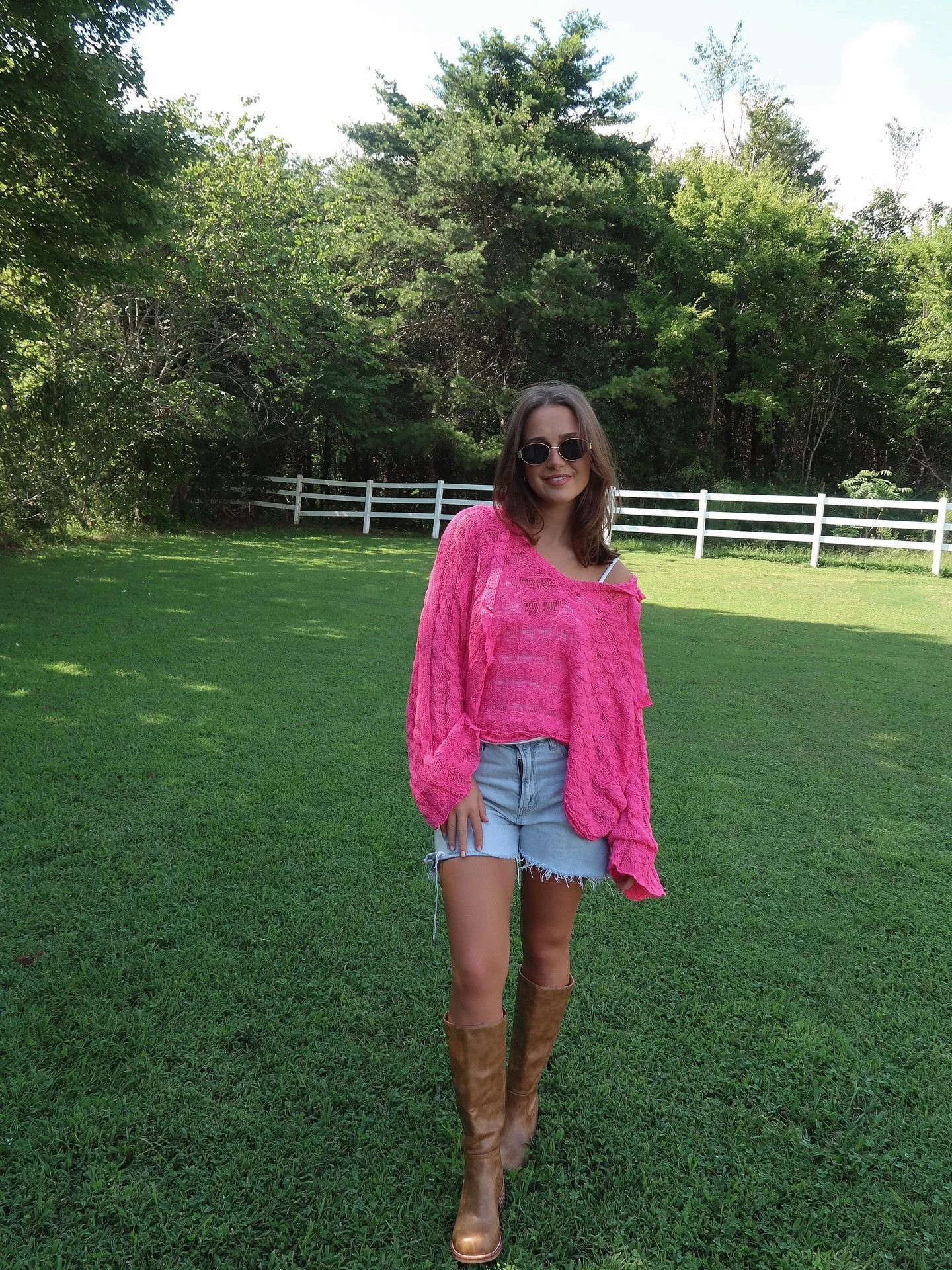 obsessing with @josiesreppe in our new &ldquo;Syd hooded sweater!&rdquo; 💗🌸✨💐🎀🌷