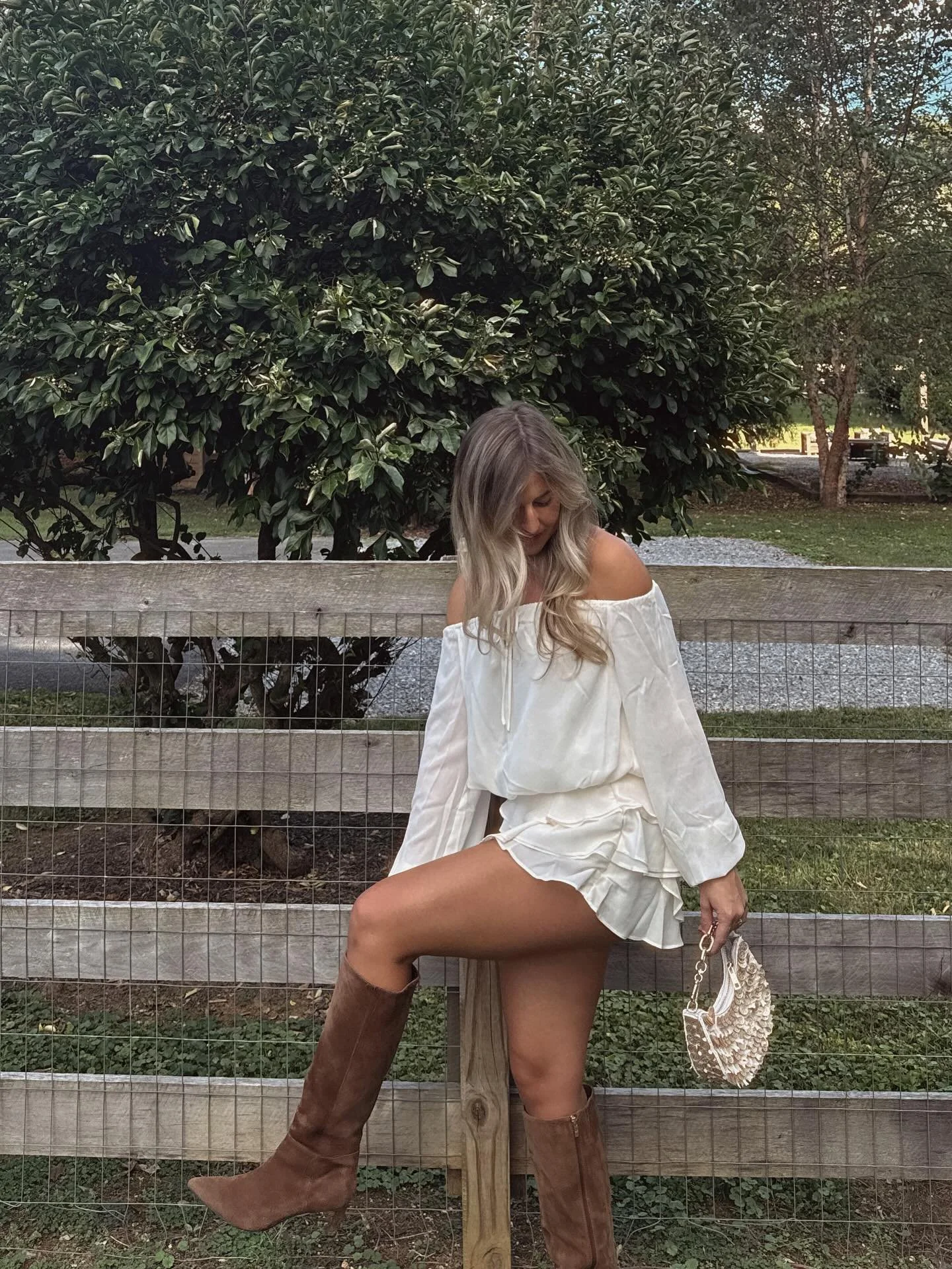 an outfit your closet is missing 👢🐎🤠 meet our &ldquo;lafayette top + skirt&rdquo;&mdash; your new favorite set!
