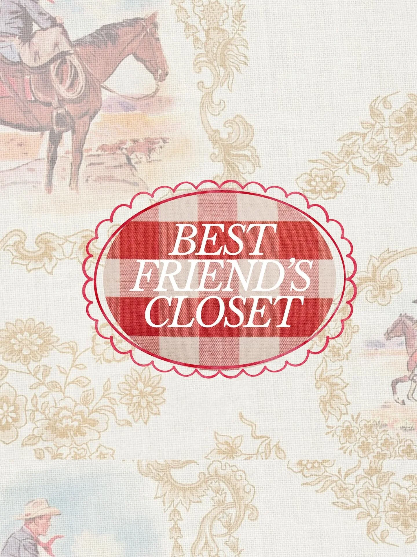 what is better than shopping in your best friend&rsquo;s closet?! 🌟👗🐎 NEW COLLECTION INCOMING! dropping next Wednesday October 14th at 7:30 PM eastern time! set your alarms, tell your friends, plan your buy! here&rsquo;s some sneak peeks of what i