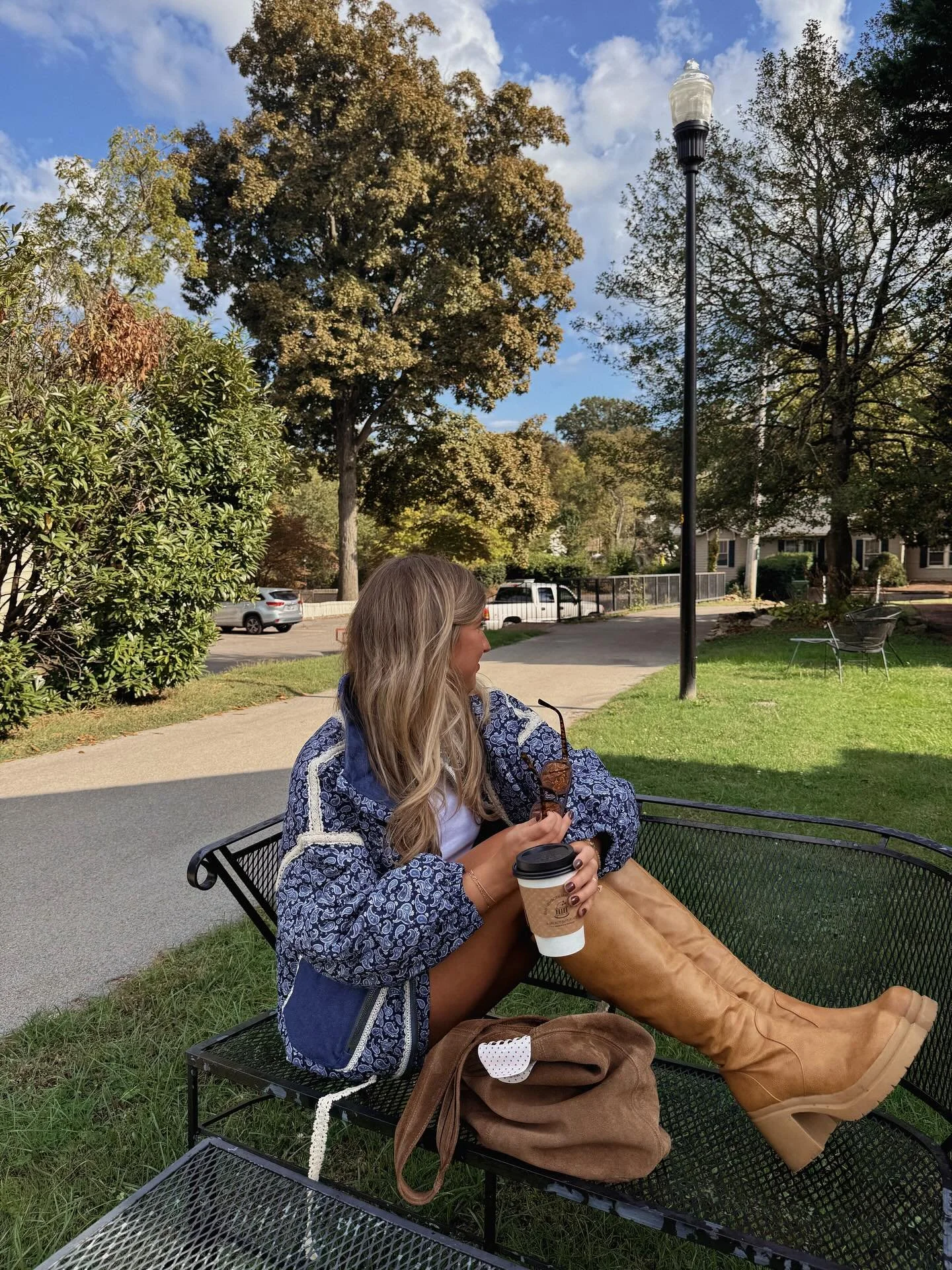 it turns out all i needed was a new jacket and a coffee 🧥☕️ 
shop our “rufus jacket” before it’s gone!!