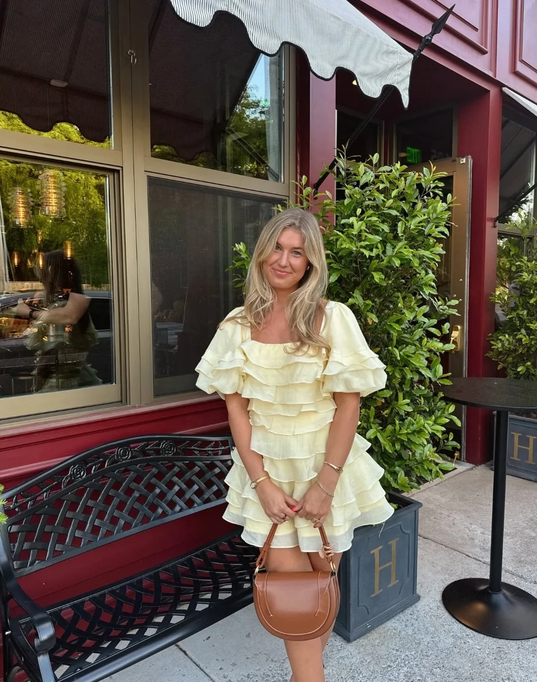 the perfect Easter dress! 🐣🐣 our &ldquo;martin mini dress&rdquo; &mdash; comes in yellow &amp; white!