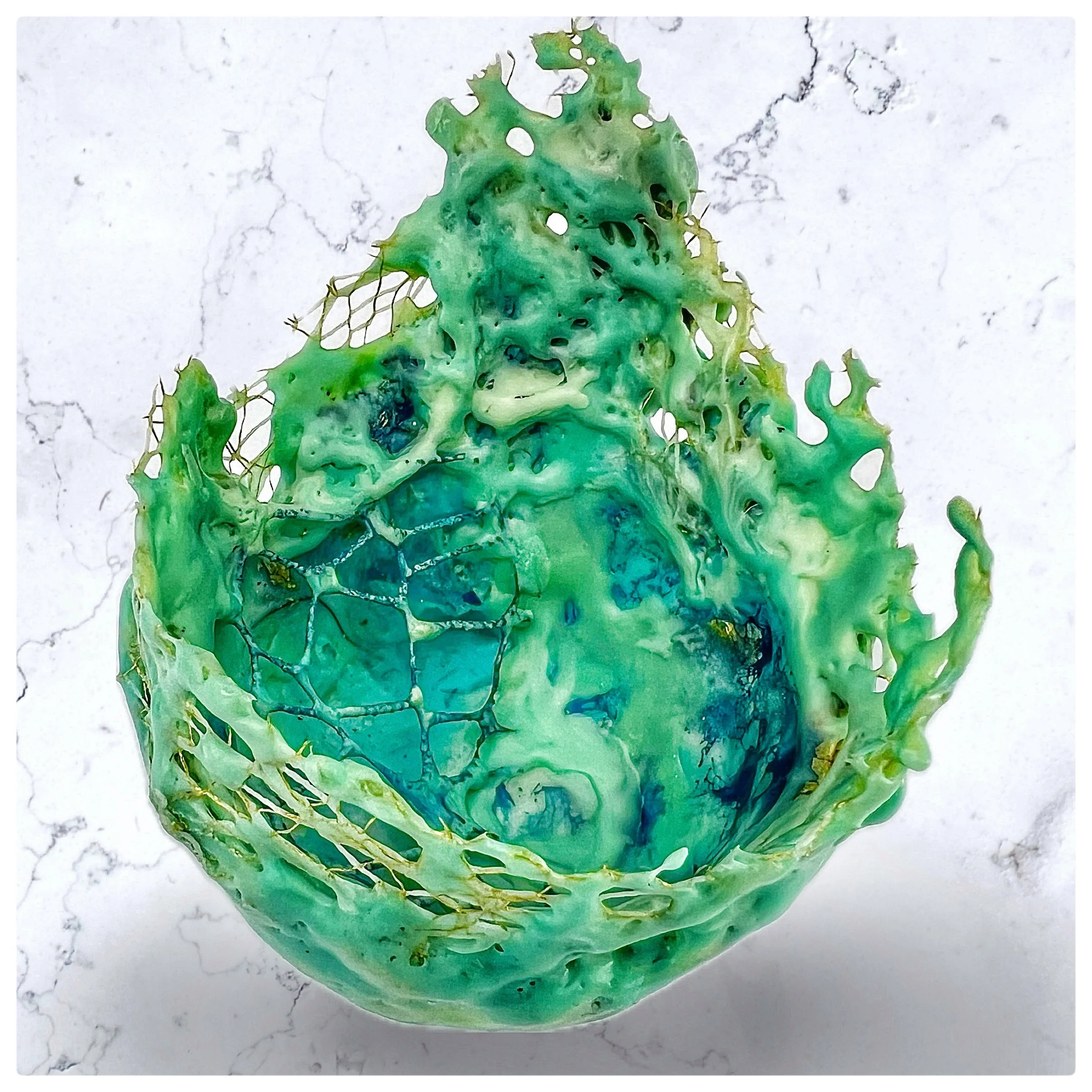 Deanne Palmer_ Lili’s Pond_7x9x7_ encaustic sculpture .JPG