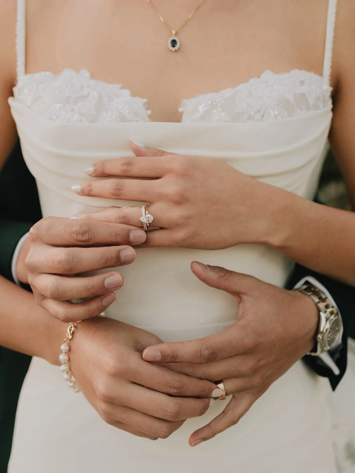 Cause that&rsquo;s all that really matters in the end 💍
&bull;
&bull;
We got to not only capture 1 but 3 wedding events with Taylor &amp; Brandon last year! Being with them through each step and celebrating them with all their loved ones was somethi