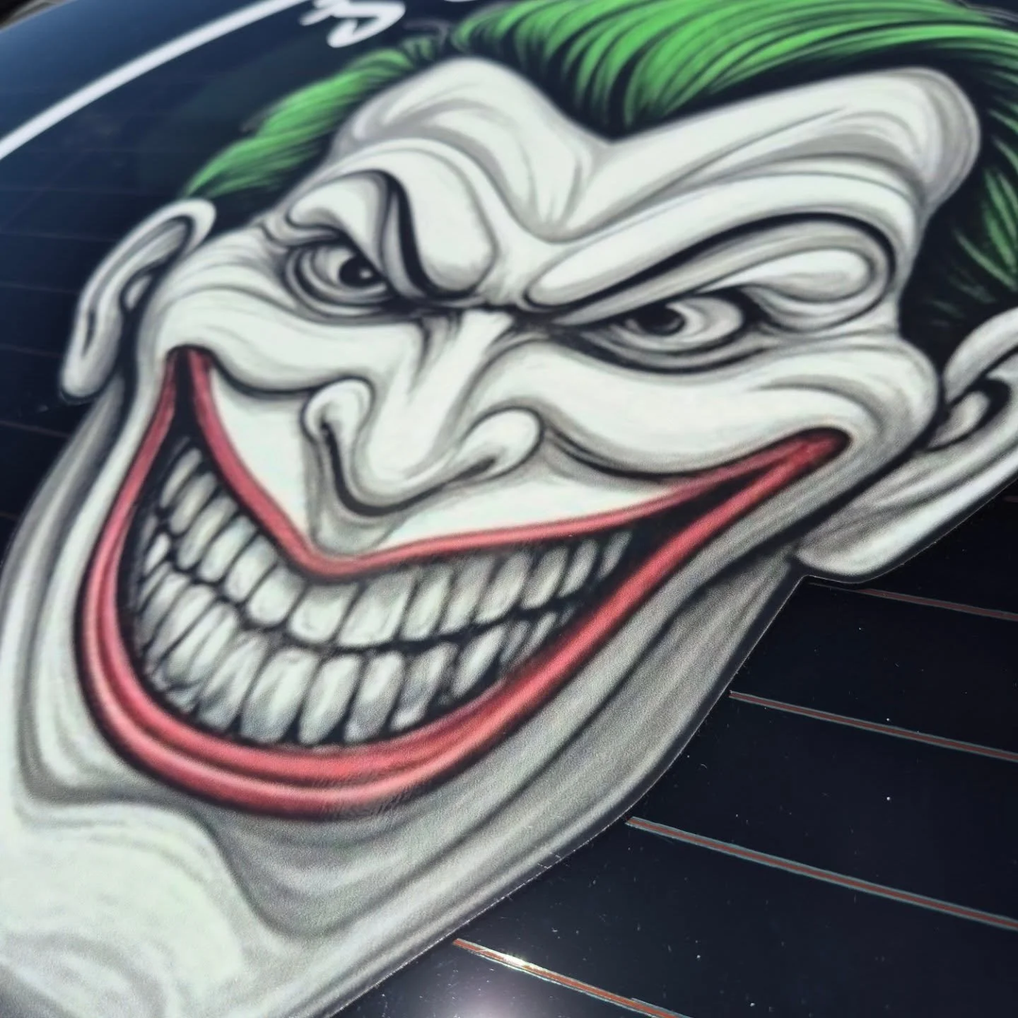 Jokerz Wild Car Club...
Designed and Installed...
Avery Vinyl 
&bull;
&bull;
&bull;
#carwrap #paintisdead #wewrap #cargraphics #vinylwrap #charger #mopar #alwanwraps #joker #batman #carclubs