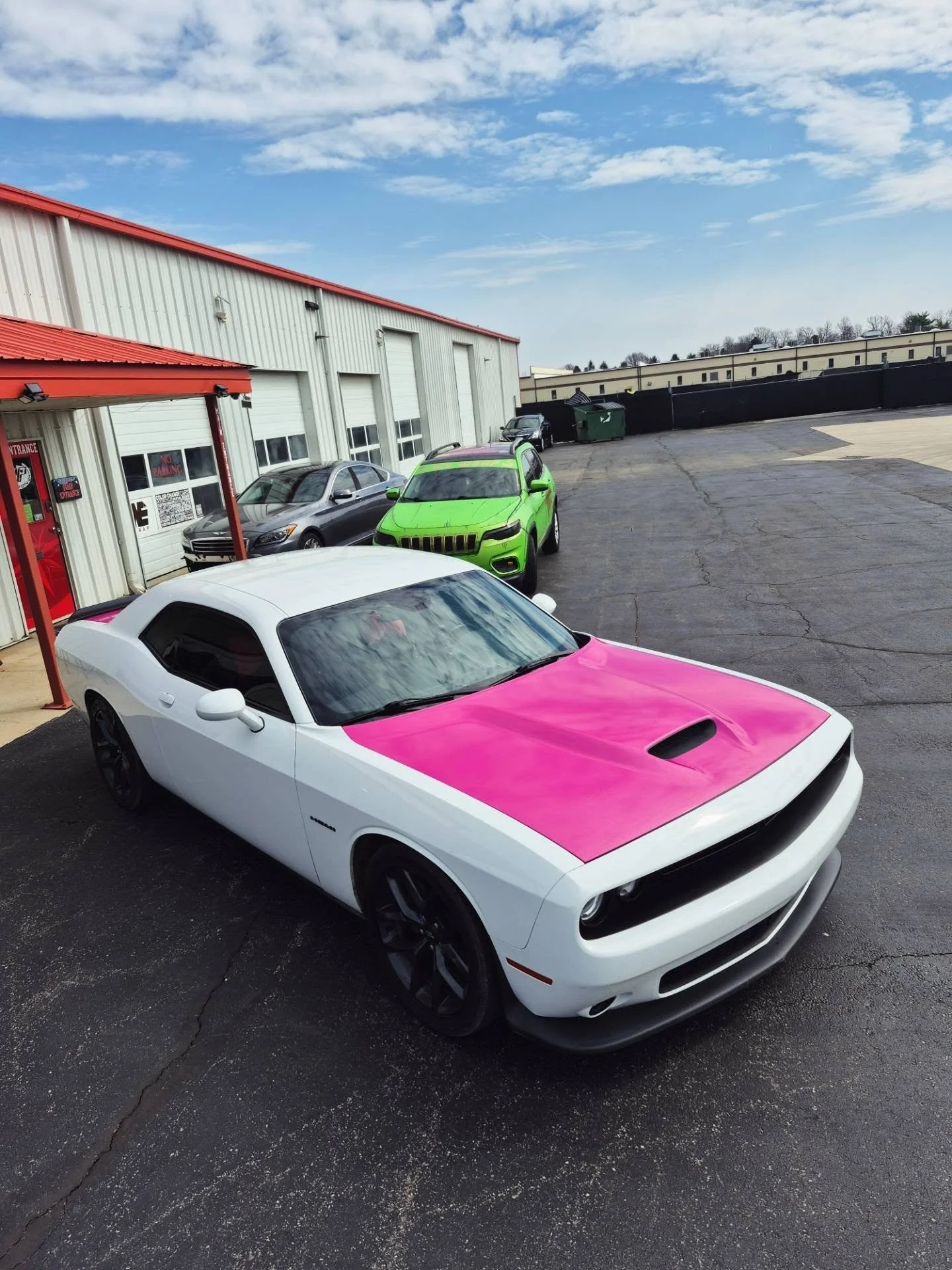 Not every project needs a full wrap.
Sometimes the right amount of color completely changes the car.
Hot pink hood + decklid on this Challenger.
Enough pink&hellip; or would you keep going? 👇
#DodgeChallenger #VinylWrap #CarWrap #DaytonOhio #Vehicle