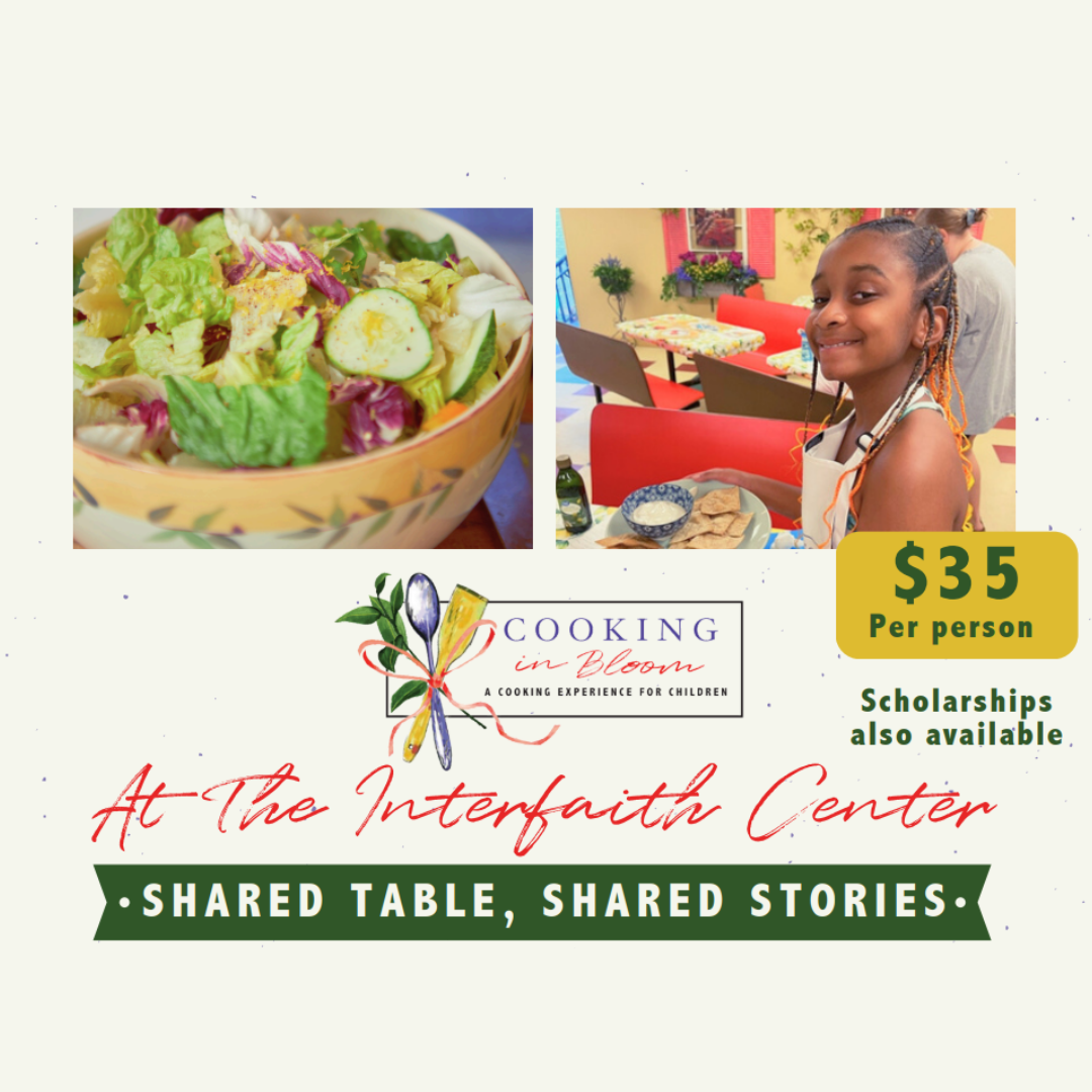 Shared Table, Shared Stories: an Interfaith Children's Cooking Class