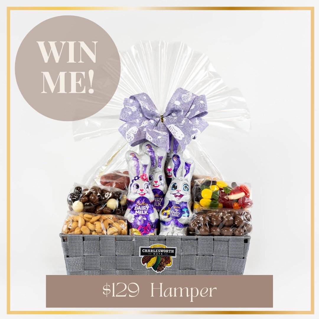 Did you know, Charlesworth Nuts turn 90 this month. 🎂
To celebrate, were giving away an Easter Hamper worth $129!
All you need to do to be in with a chance of winning is Like and Share this post, its that easy.

Competition will close at midday on M