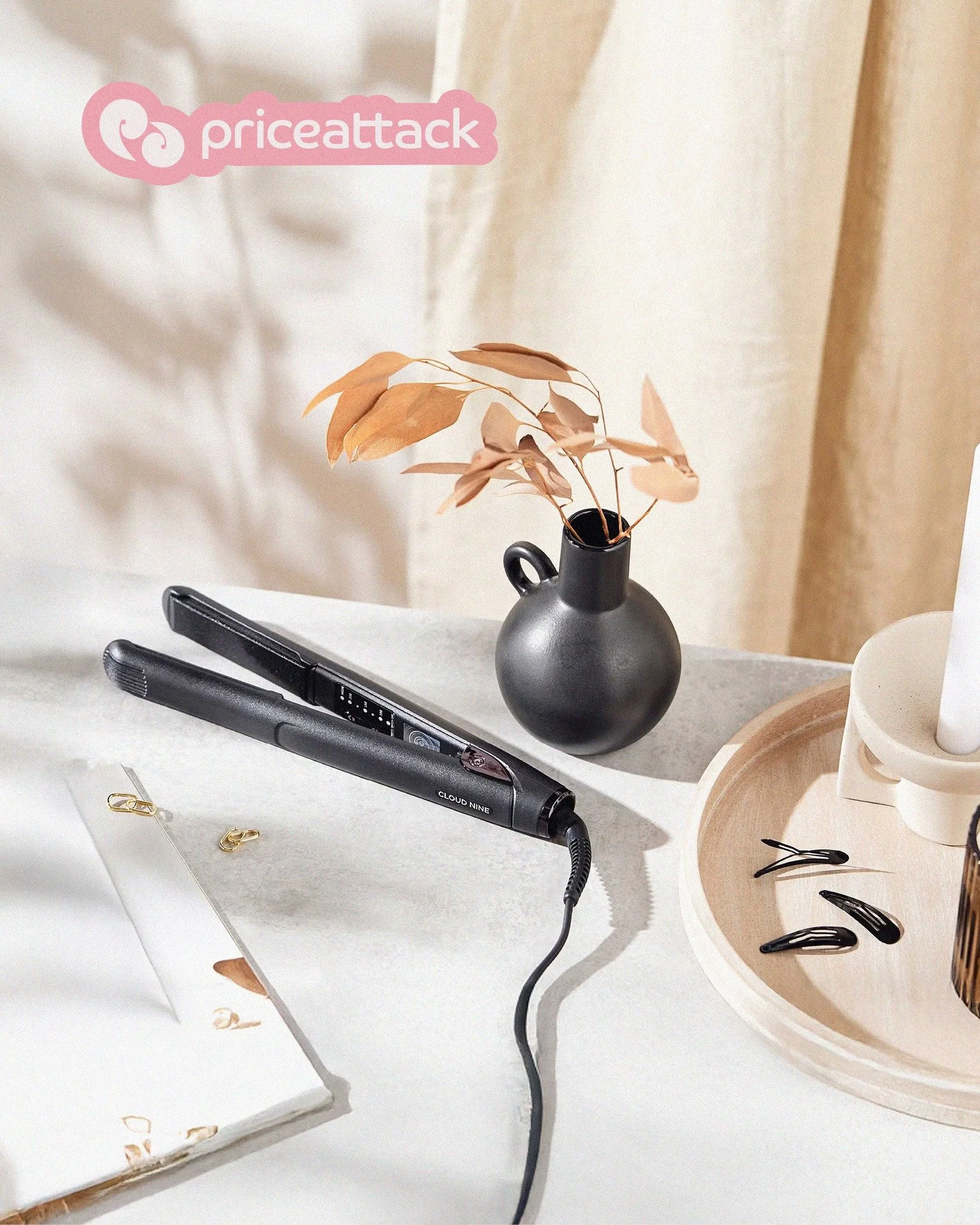 Better together ✨

Upgrade your styling routine with the Original Iron Gift Set ($319) or Wide Iron Gift Set ($329), available from @priceattackcitycross. Both sets include a premium hair straightener and a black velvet-style case for stylish storage
