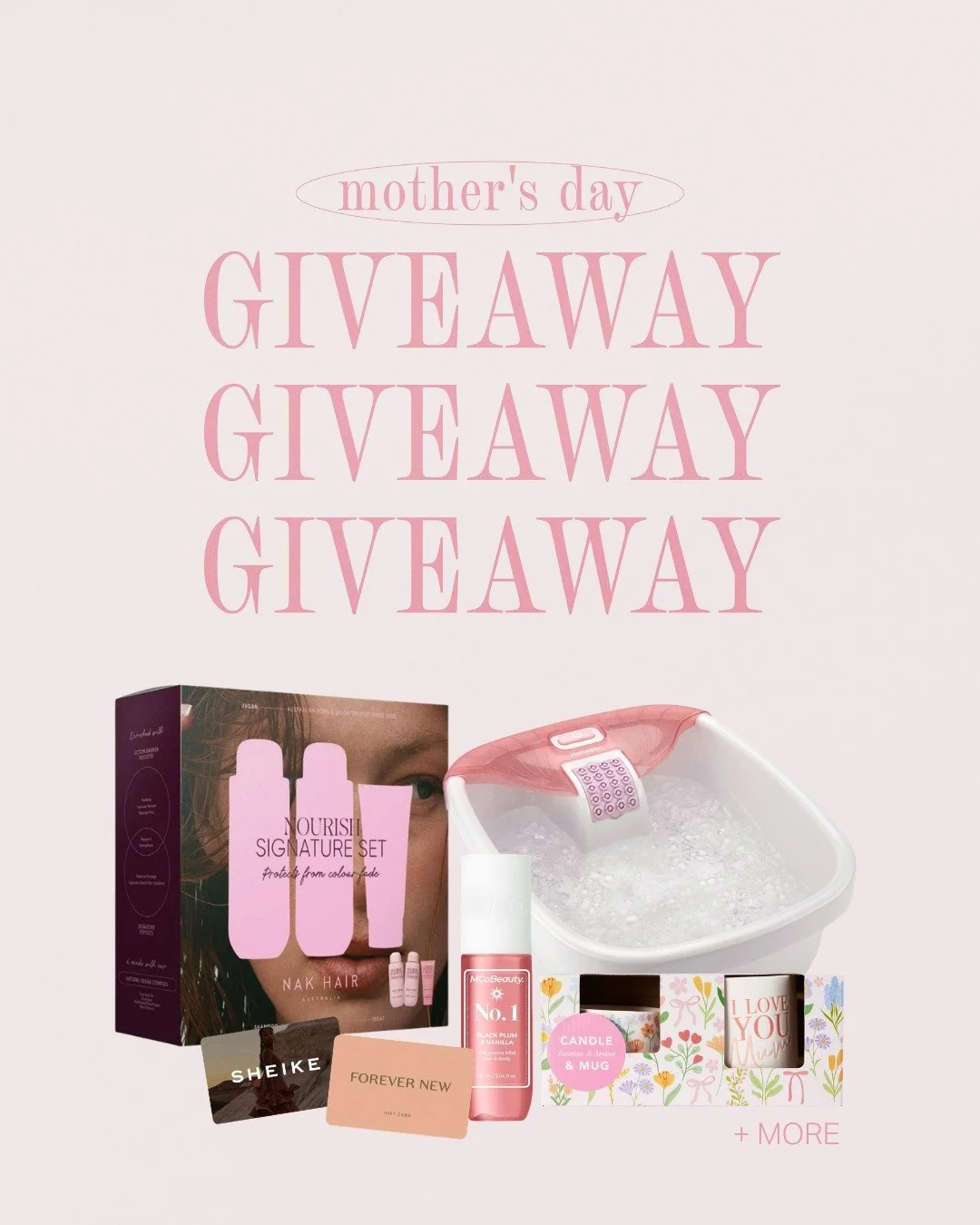 💐 MOTHER&rsquo;S DAY GIVEAWAY 💐

Celebrate the amazing mums and mother figures in your life! 

To enter:

1. Tag your mum or a special mother figure
2. Make sure you&rsquo;re following City Cross

Winner will be drawn on Monday May 11 🗓️

PRIZES


