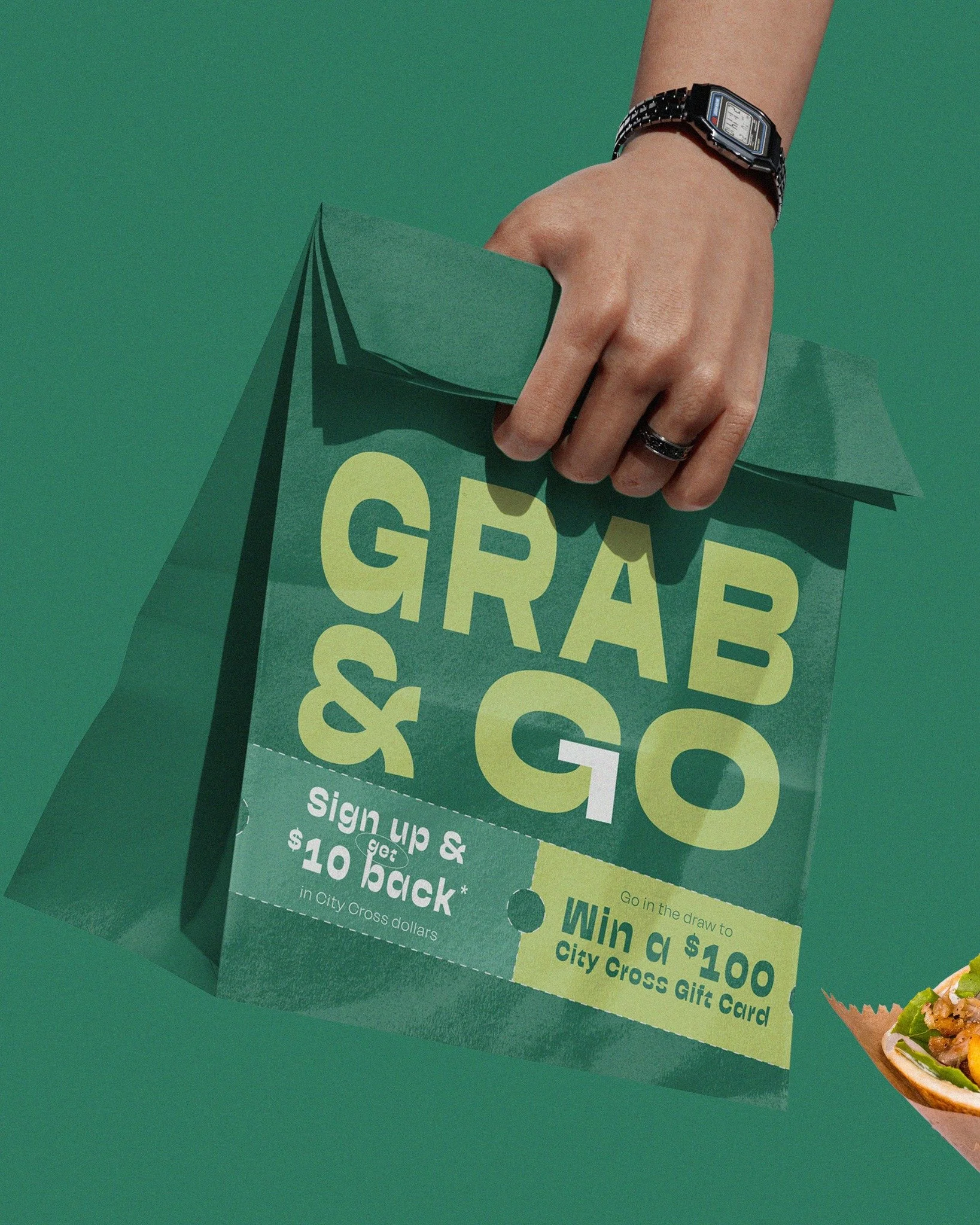 Sign up to the City Cross app and receive $10 in City Cross dollars, PLUS go in the draw to win a $100 City Cross Gift Card!

Make the most of your lunch break and win big. 

Access the app via the link in bio and start ordering 🔗

T&amp;Cs apply. V