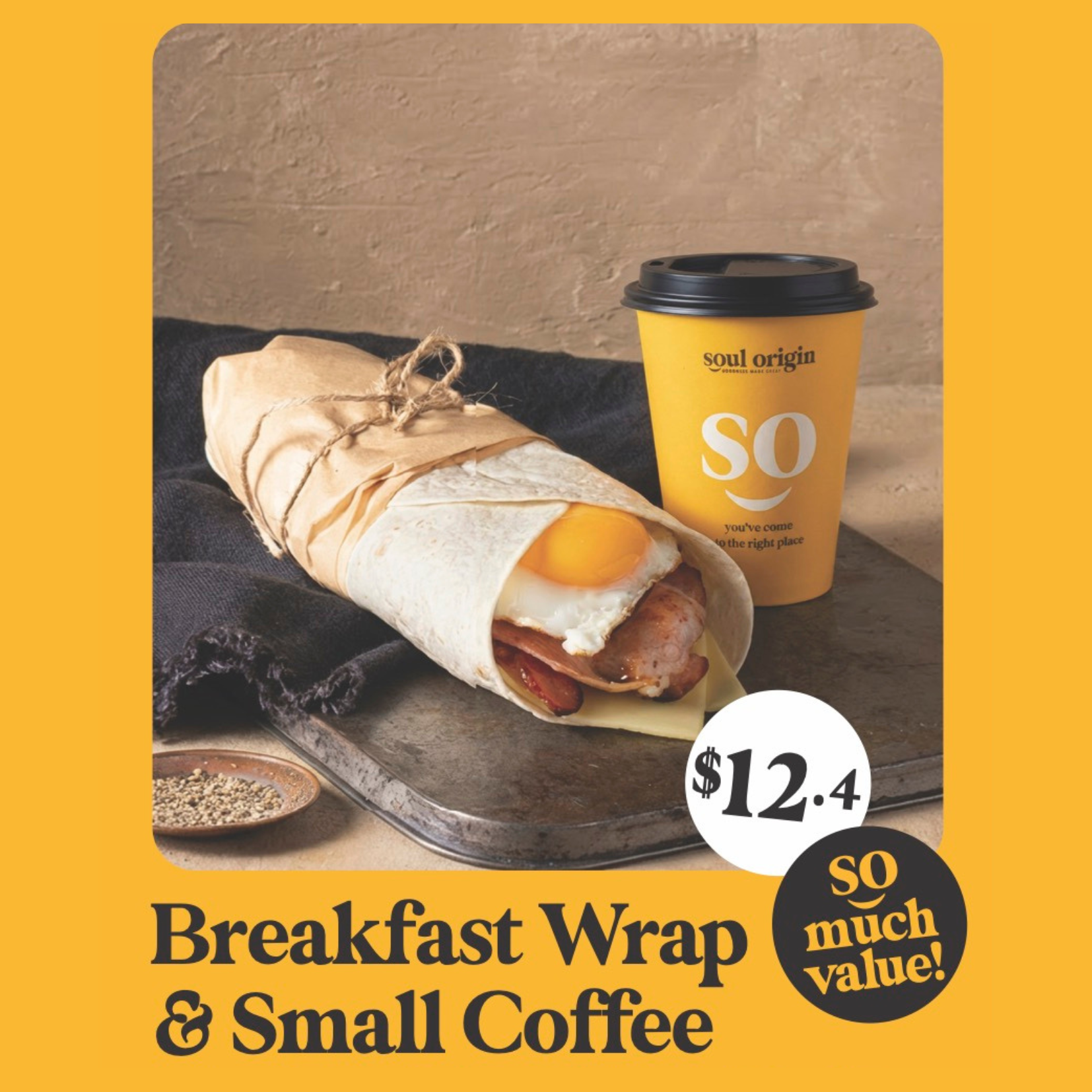 Soul Origin Breakfast Combo
