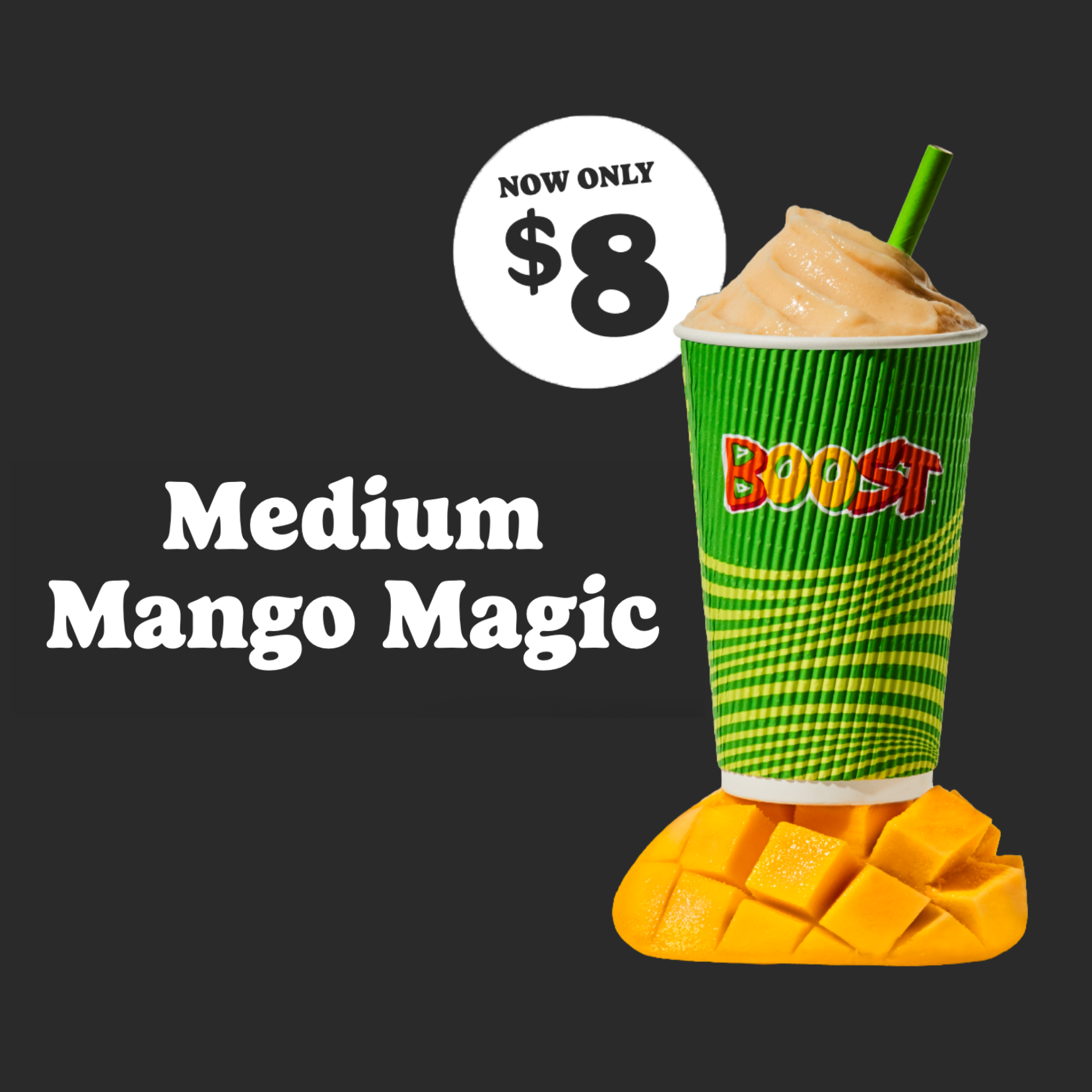 $8 Medium Mango Magic