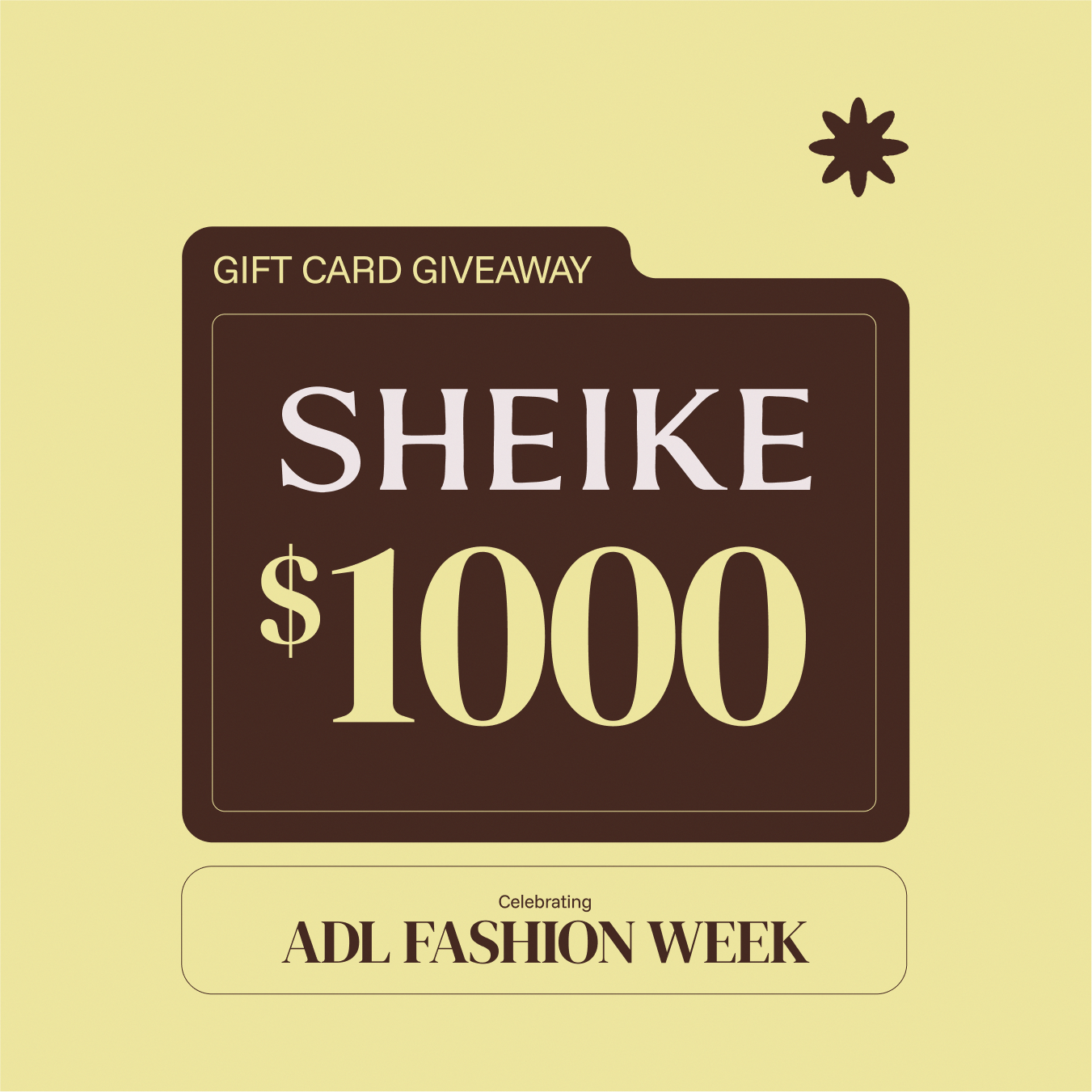 SHEIKE $1000 Giveaway