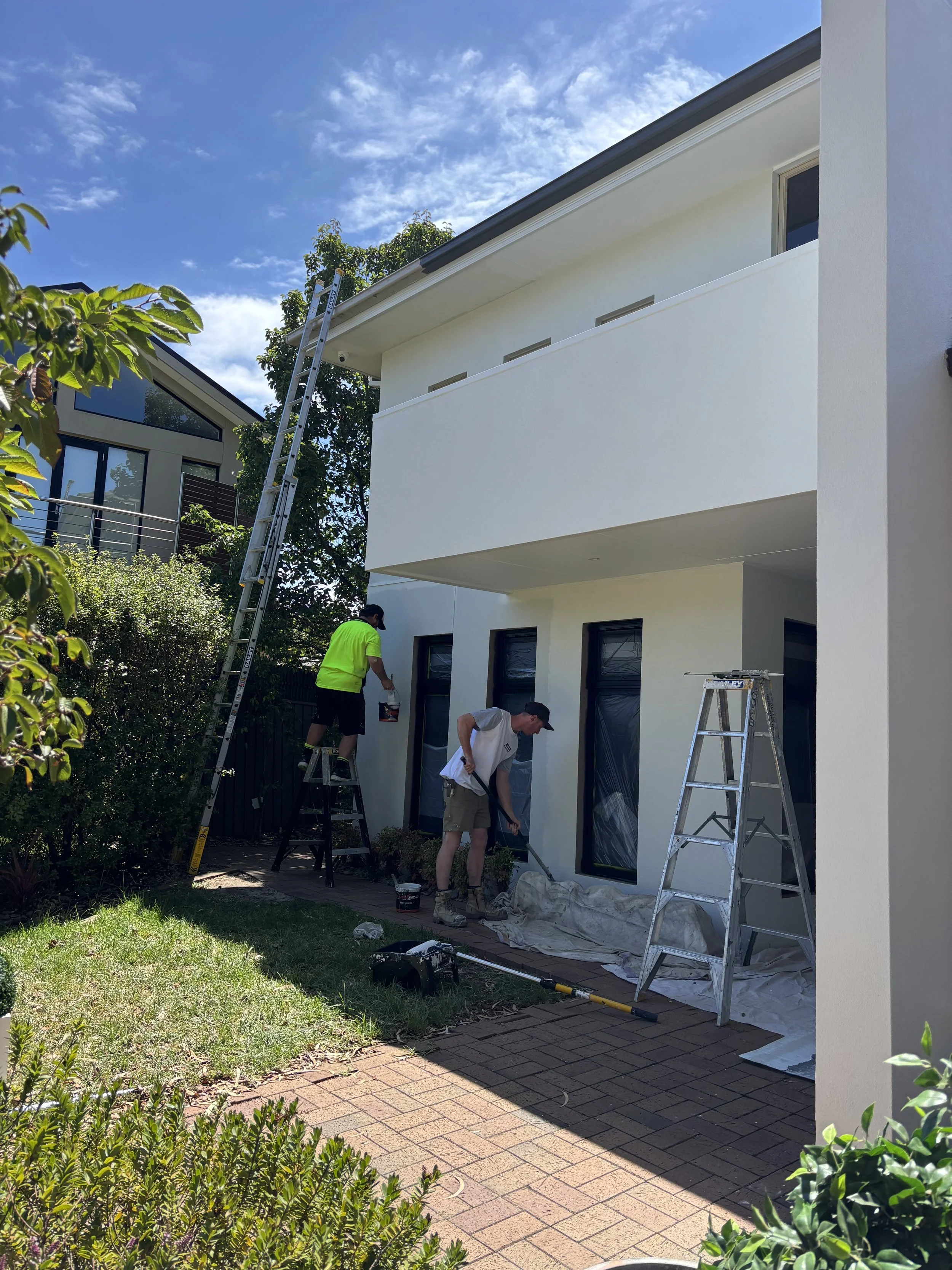 Full Exterior House Painting in Sanctuary Lakes: Complete Refresh with Colourbond Surfmist