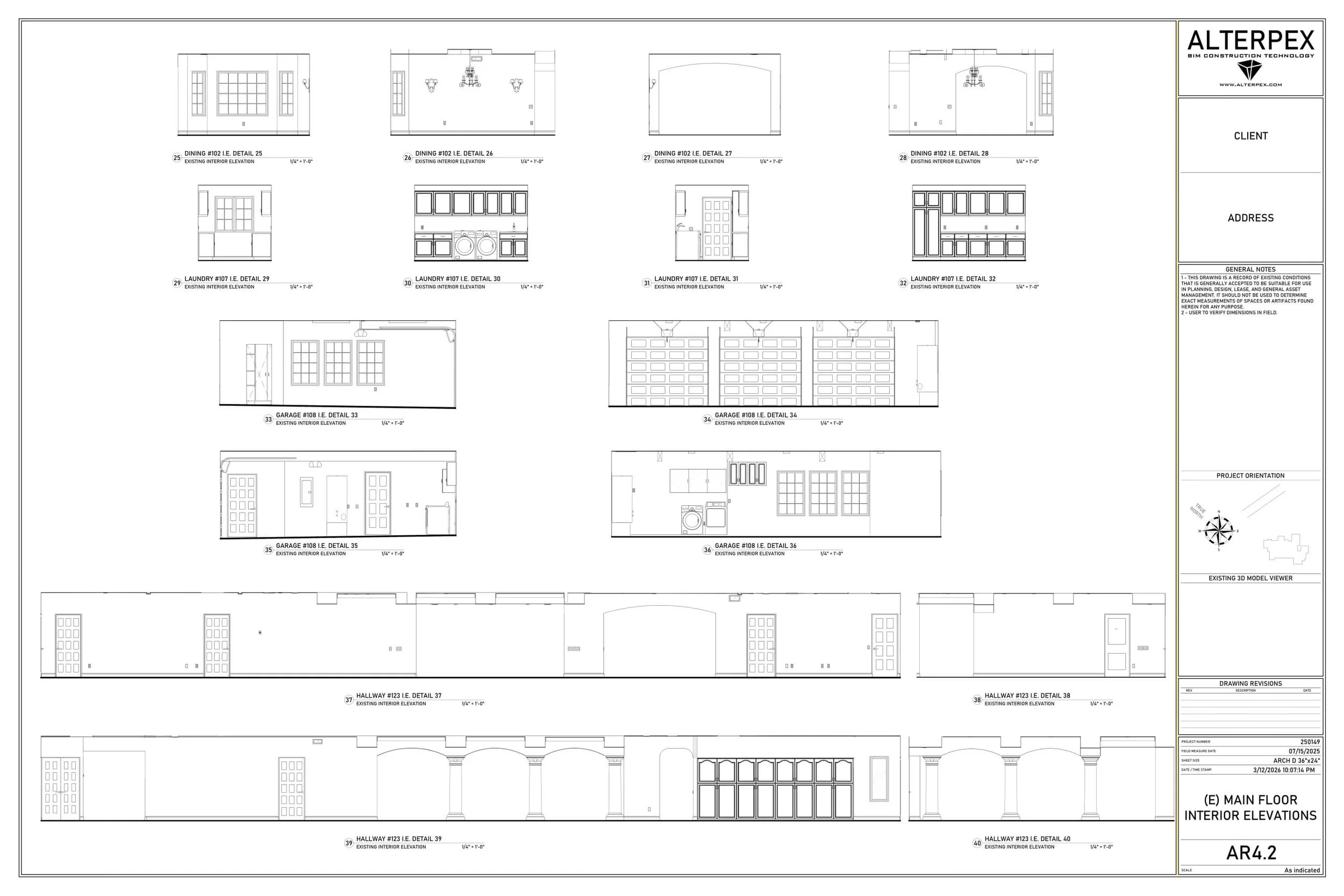 As Built Drawings Project 10