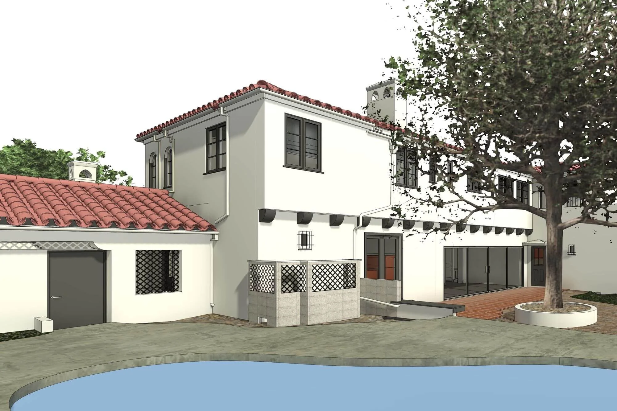 Spanish Colonial Single-Family Project 1