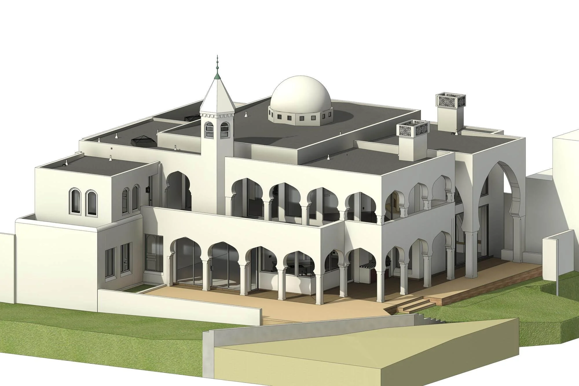 Moorish Style Beachfront Estate Project 2