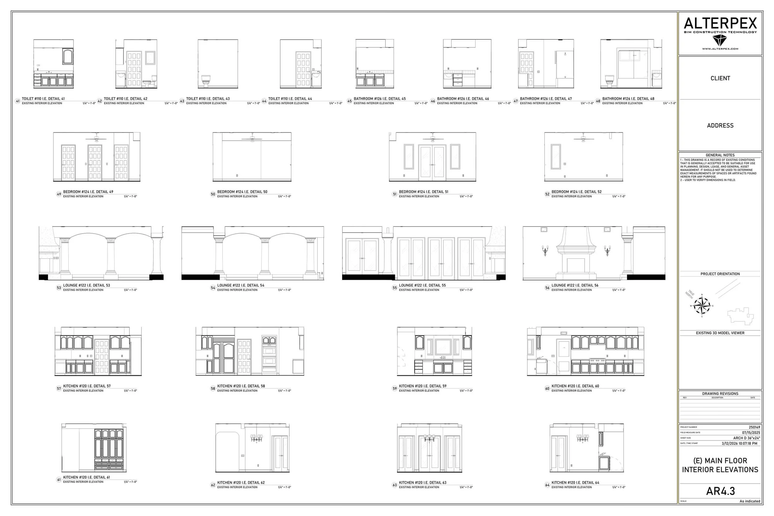 As Built Drawings Project 11