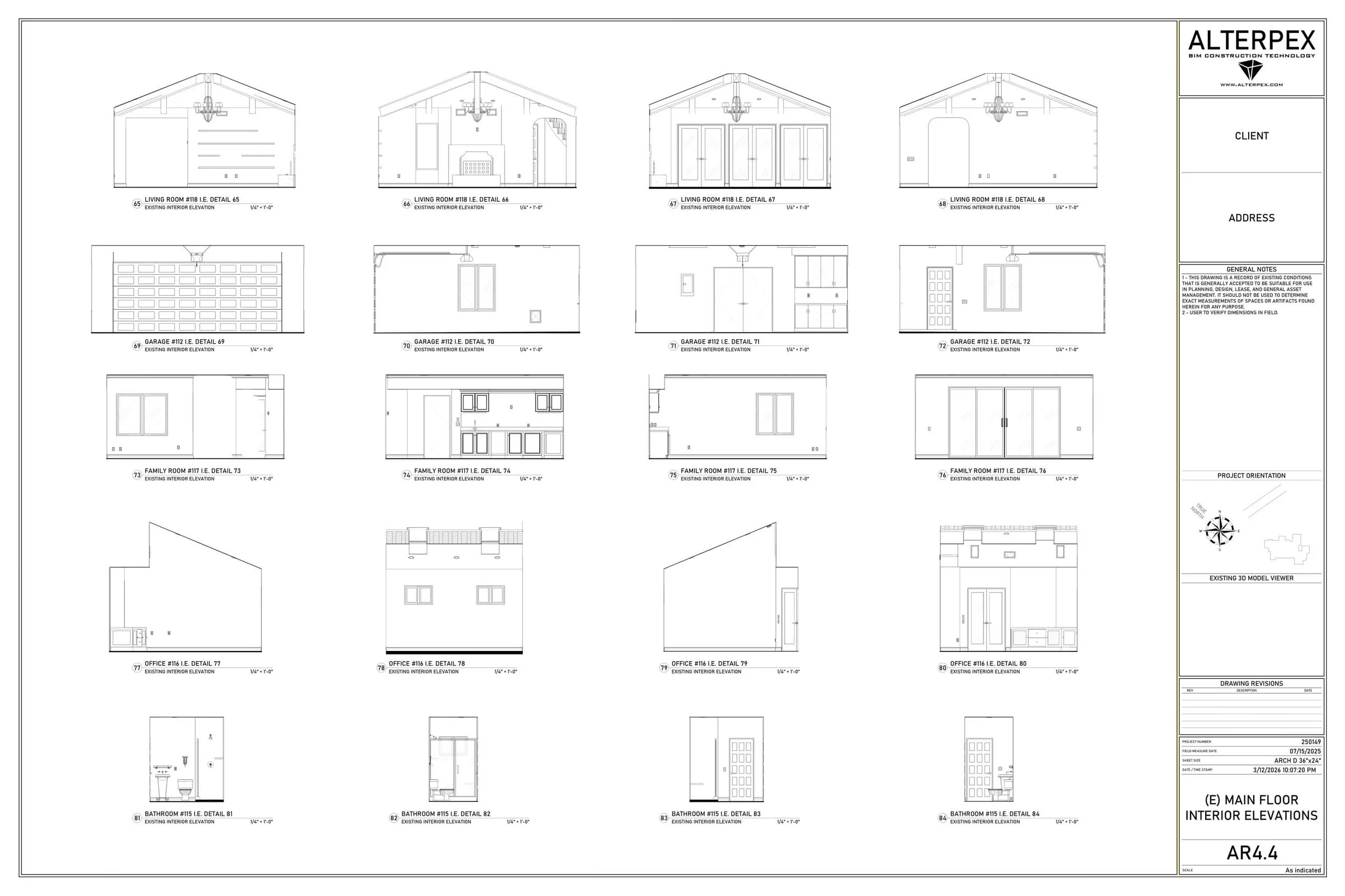 As Built Drawings Project 12