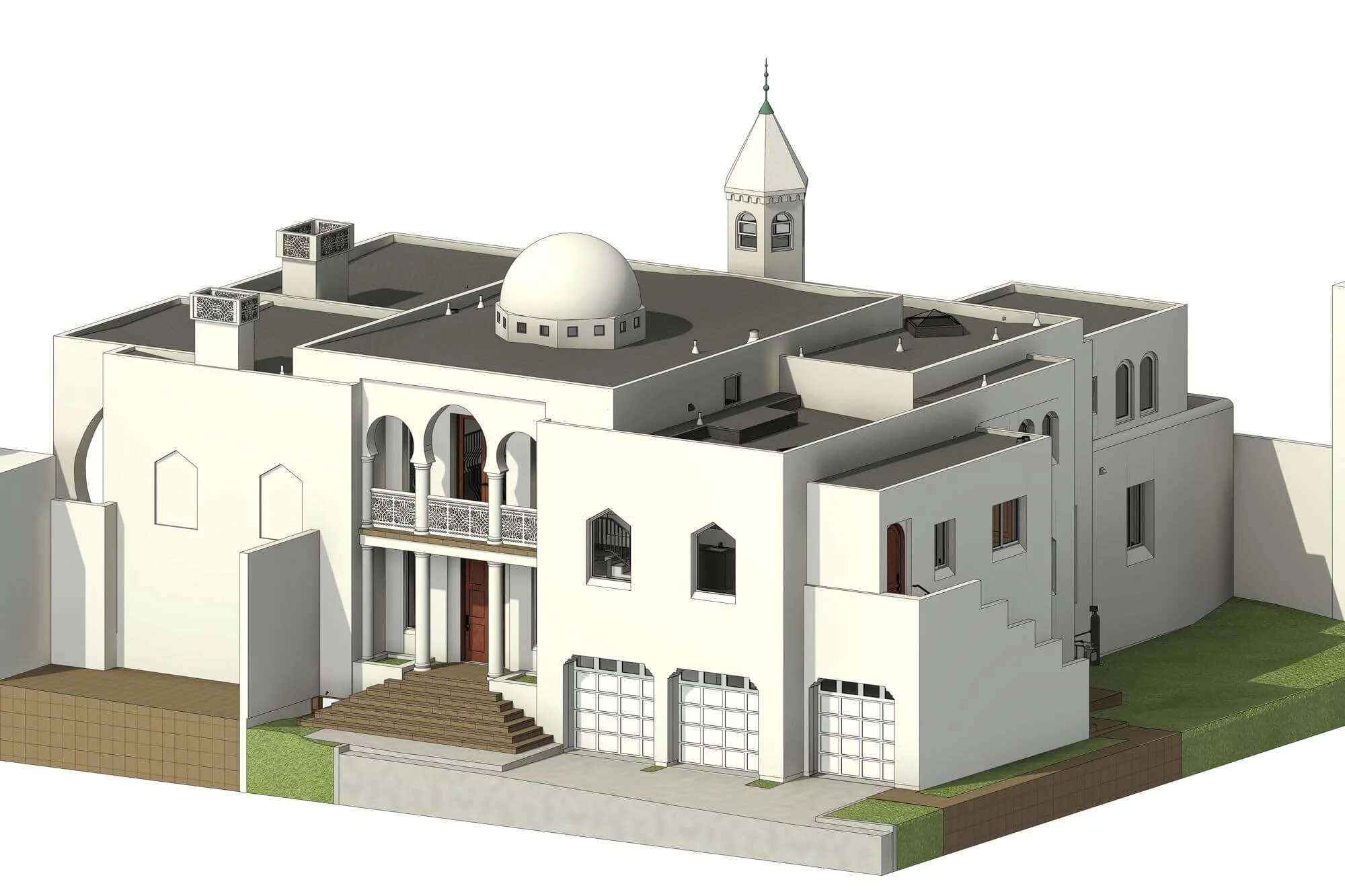 Moorish Style Beachfront Estate Project 1